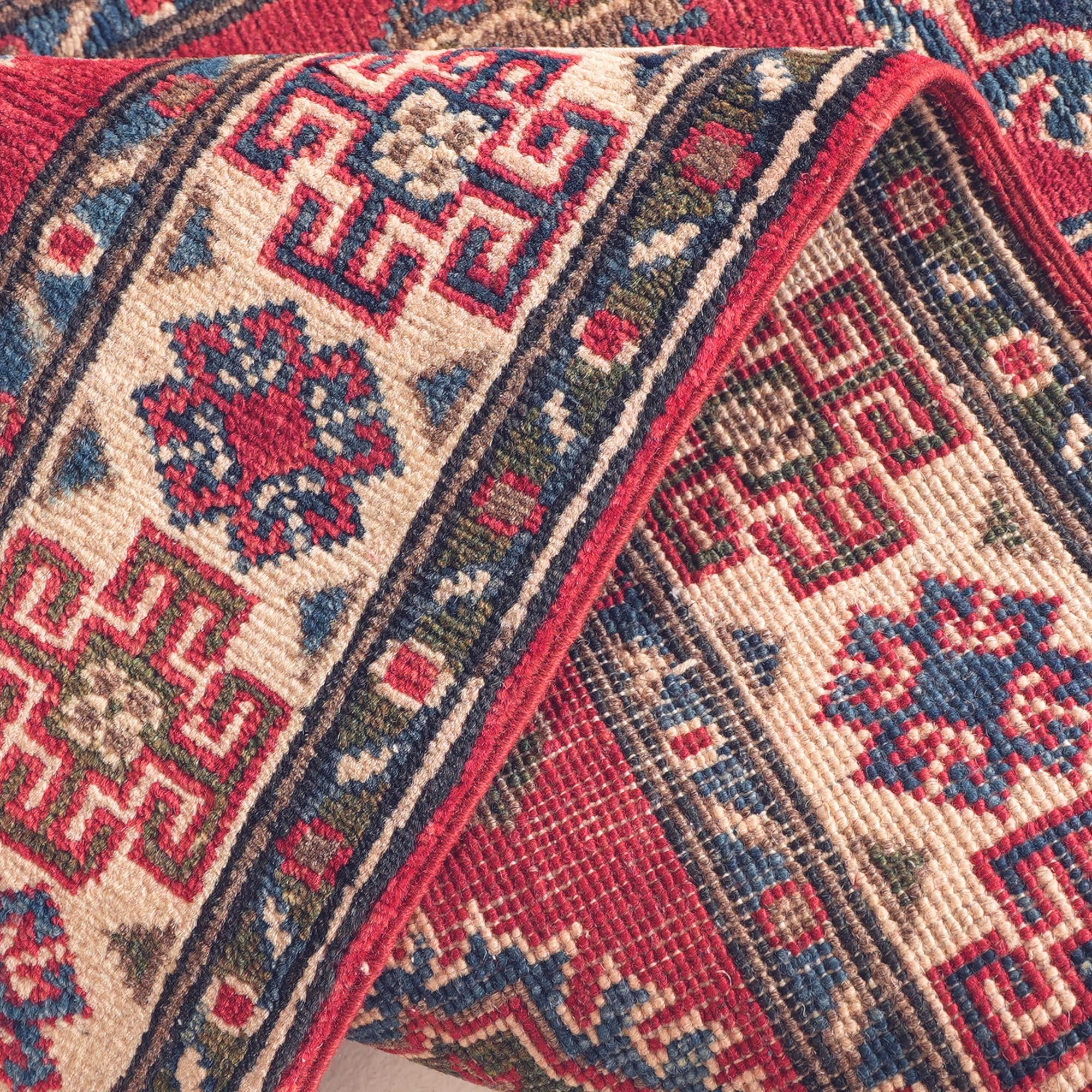 2' 7 x 4' 1 Hand Knotted Kazak Rug