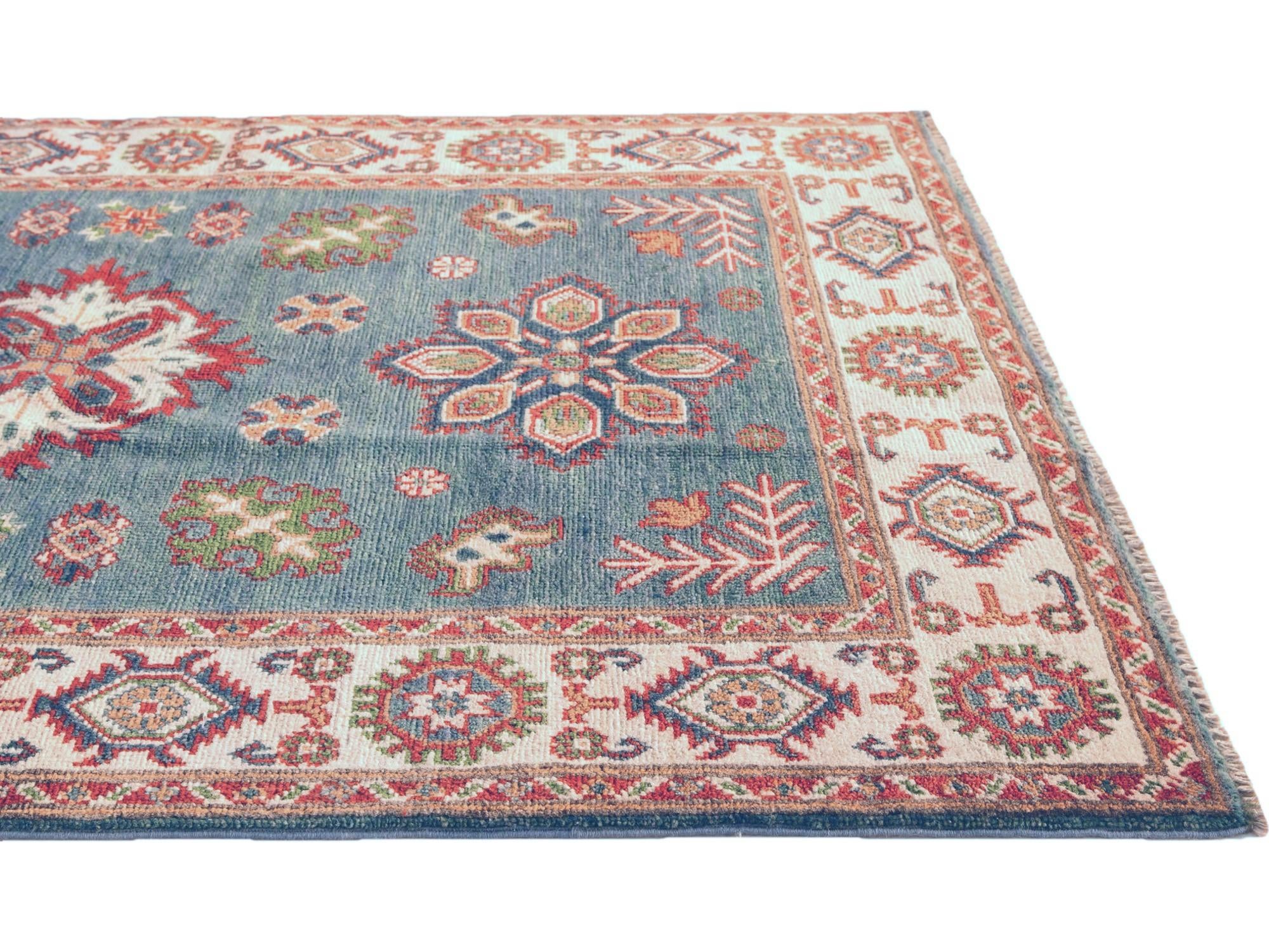 3' 3 x 5' 1 Hand Knotted Kazak Rug