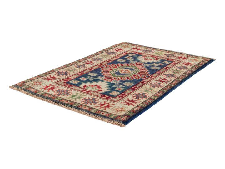 2' x 3' Hand Knotted Kazak Rug