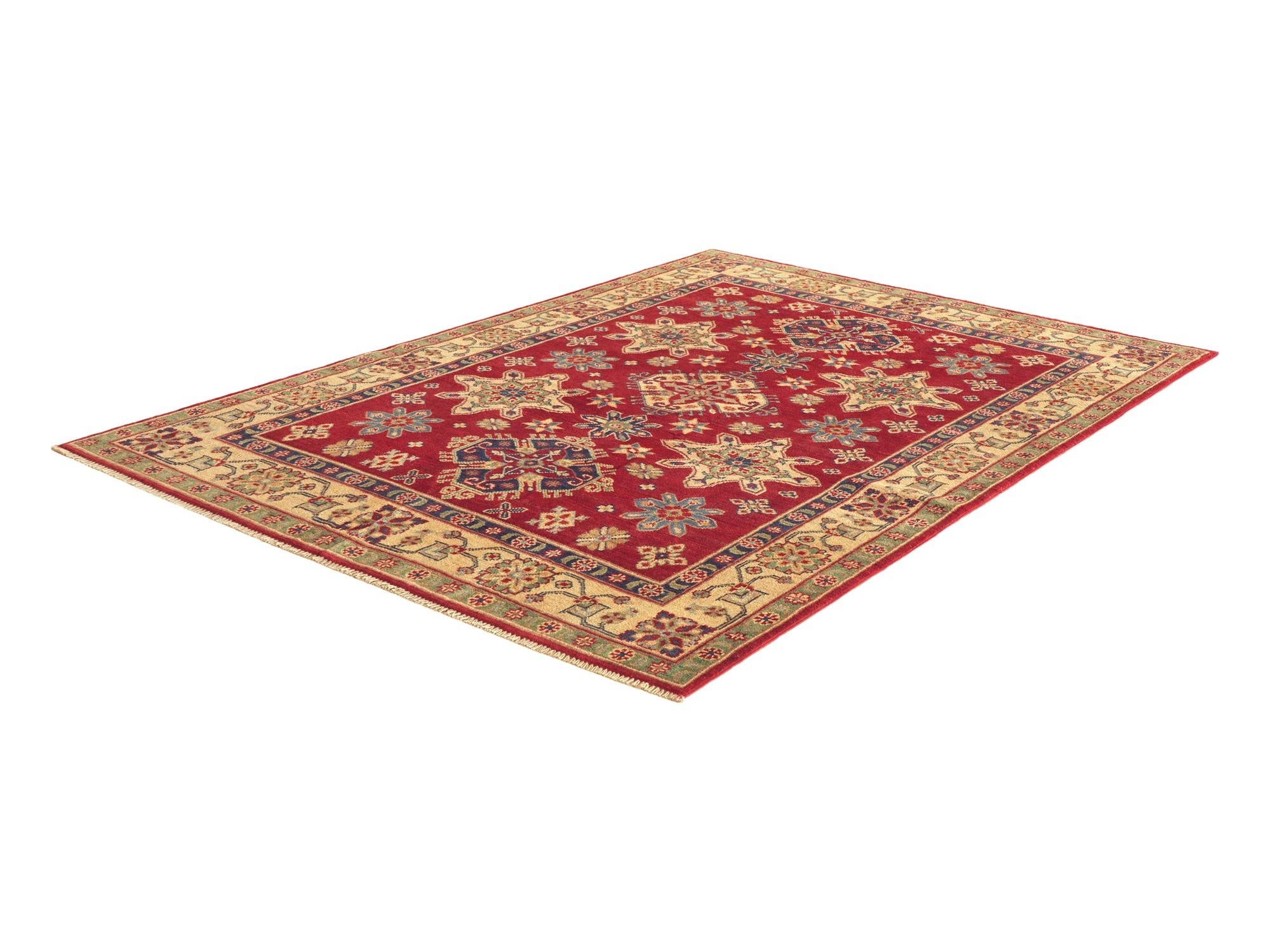 150cm x 215cm Hand Knotted Kazak Rug
