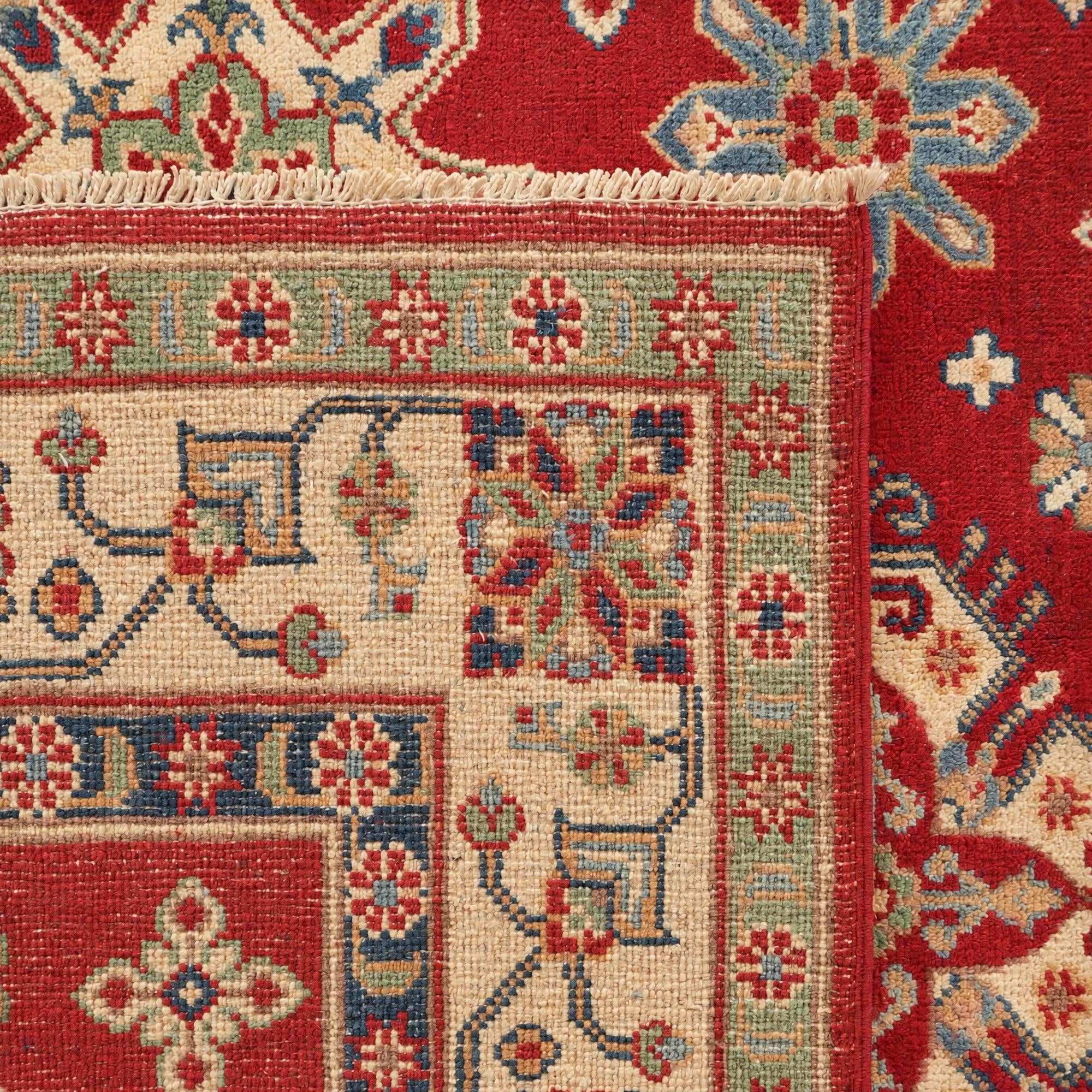 150cm x 215cm Hand Knotted Kazak Rug