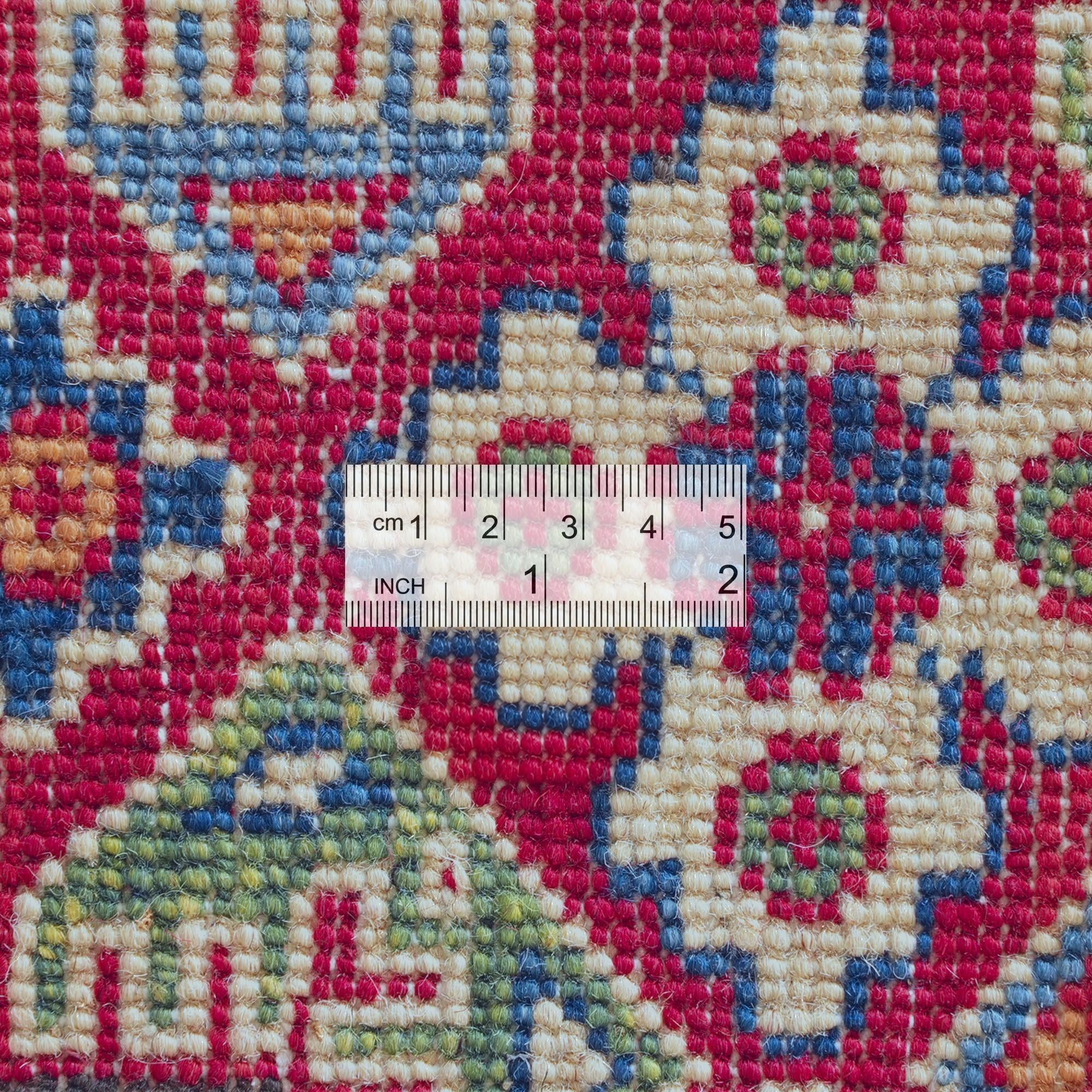 155cm x 210cm anudado a mano Kazak Alfombra