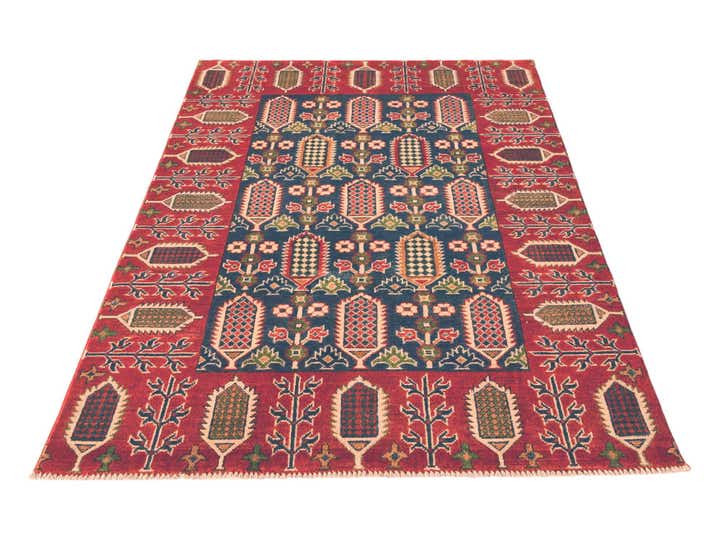 3' 11 x 6' 2 Hand Knotted Kazak Rug