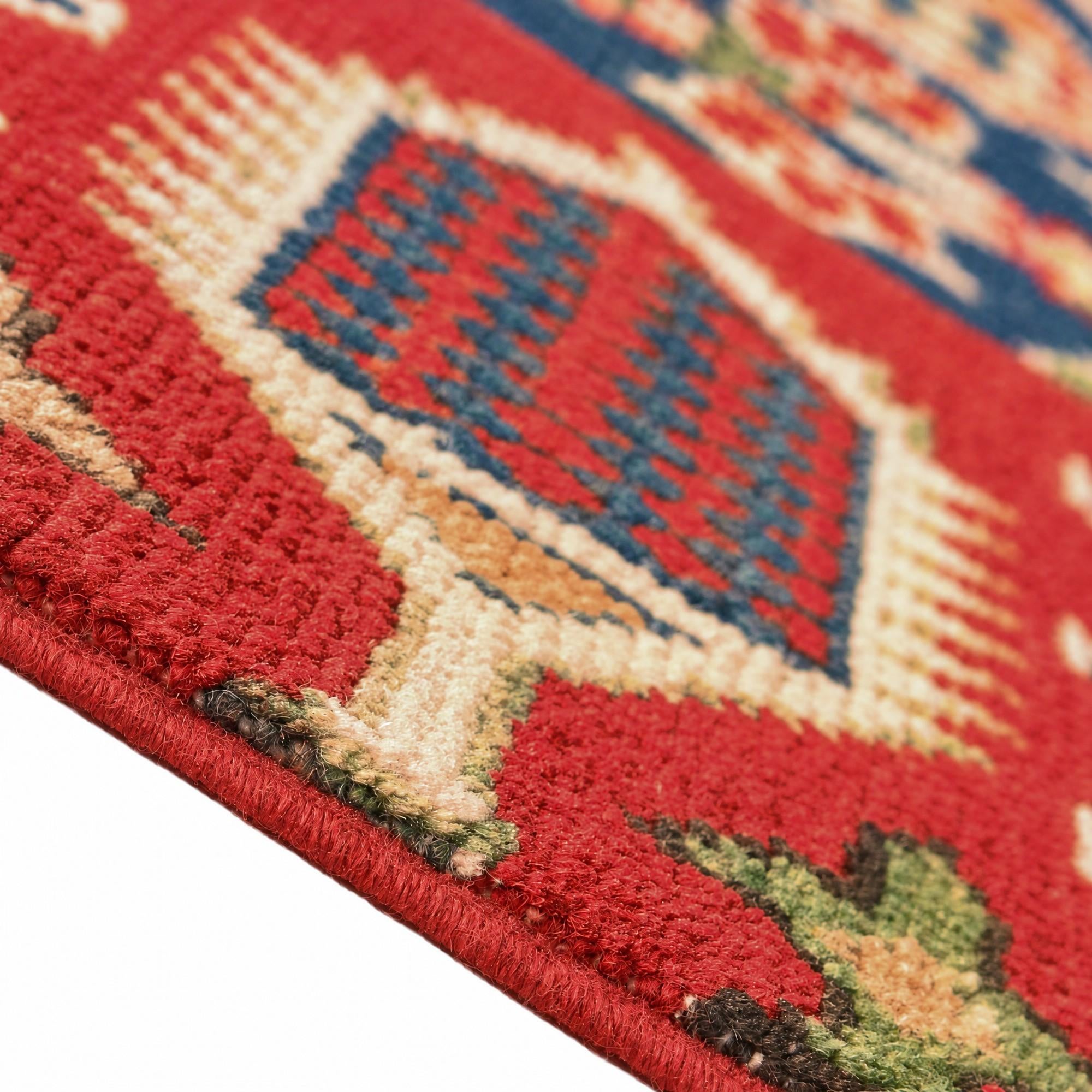 120cm x 190cm Handgeknüpft Kazak Teppich