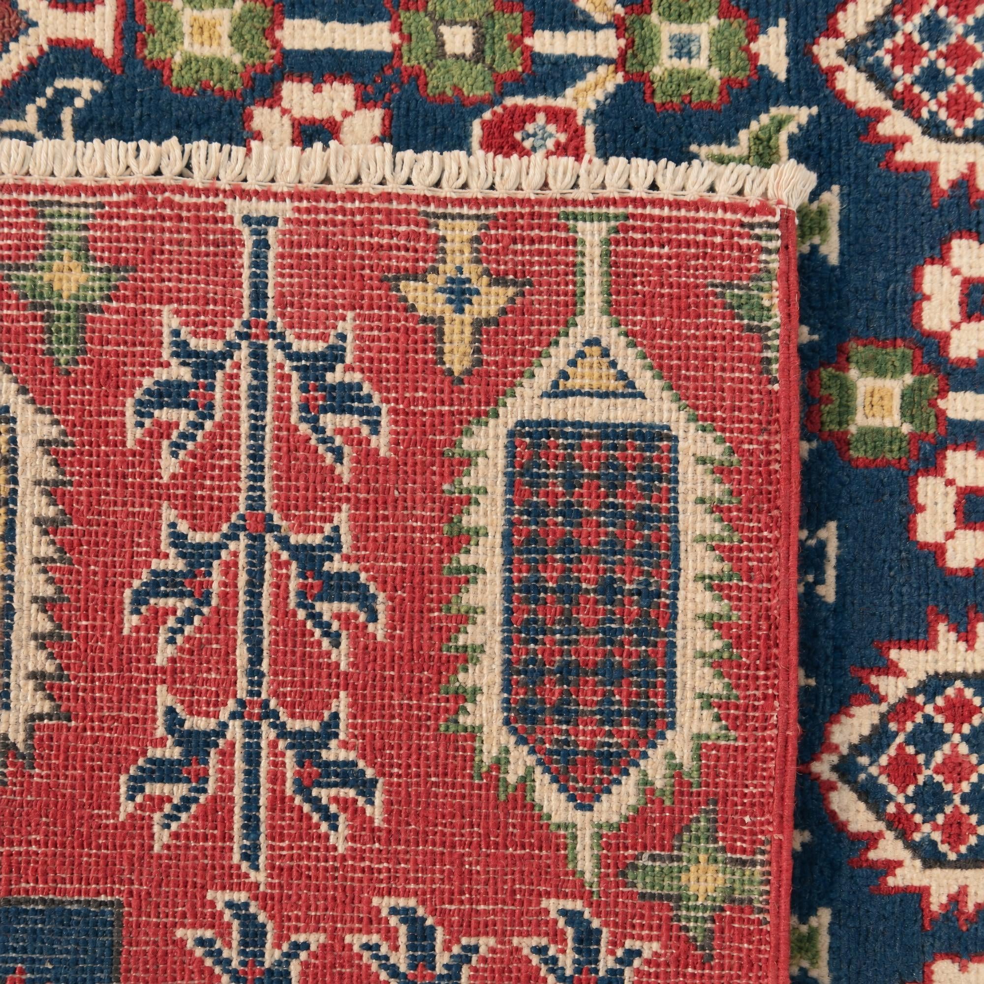 120cm x 190cm Handgeknüpft Kazak Teppich