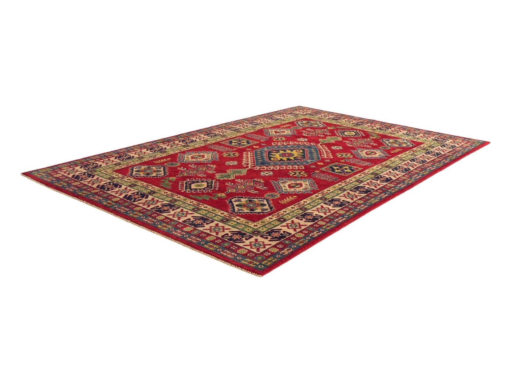 Detail image 4 of 10: 6' 7 x 10' 1 Hand Knotted Kazak Rug