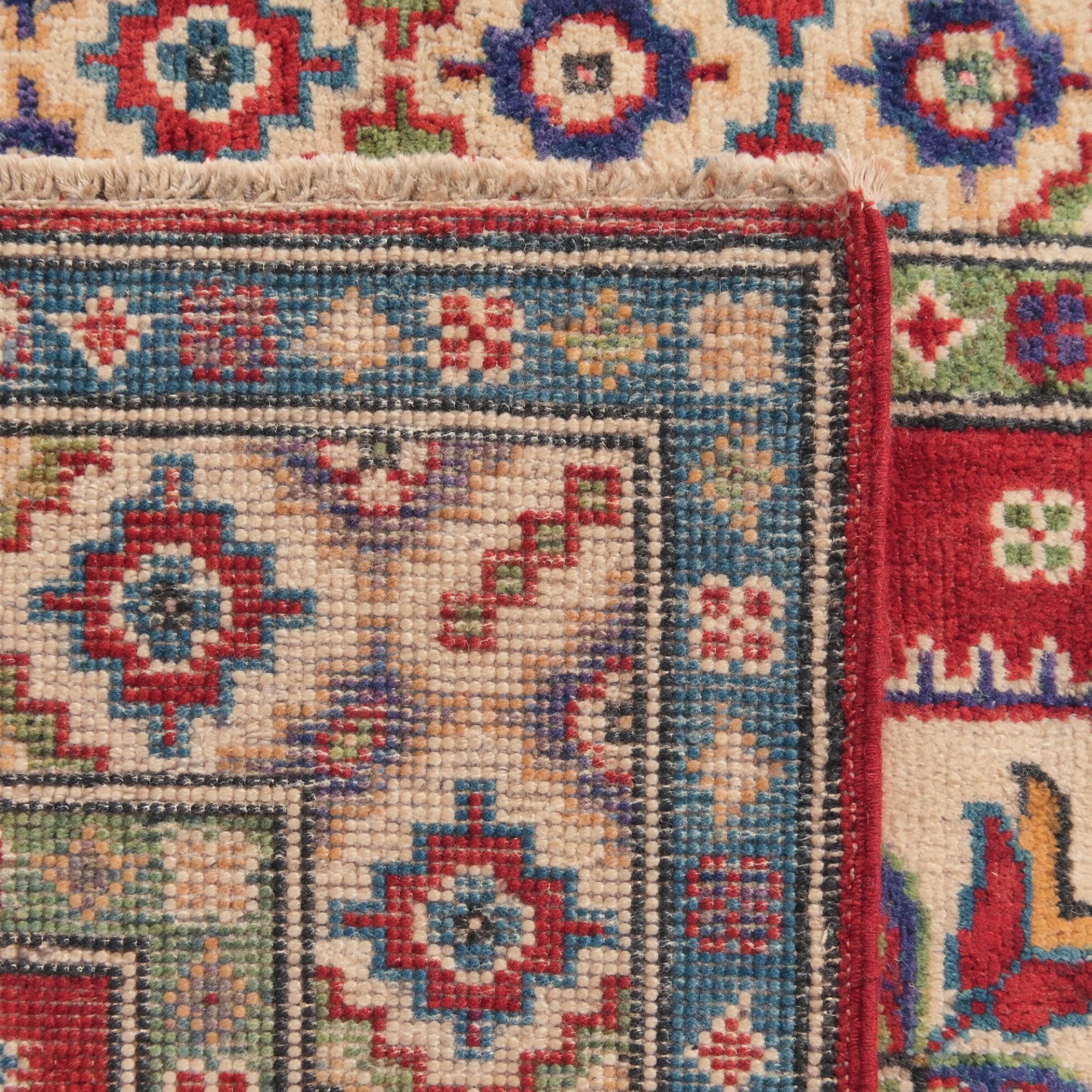 80cm x 125cm Handgeknüpft Kazak Teppich