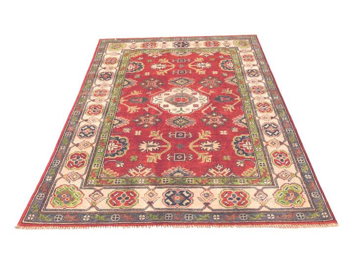 3' 11 x 5' 11 Hand Knotted Kazak Rug