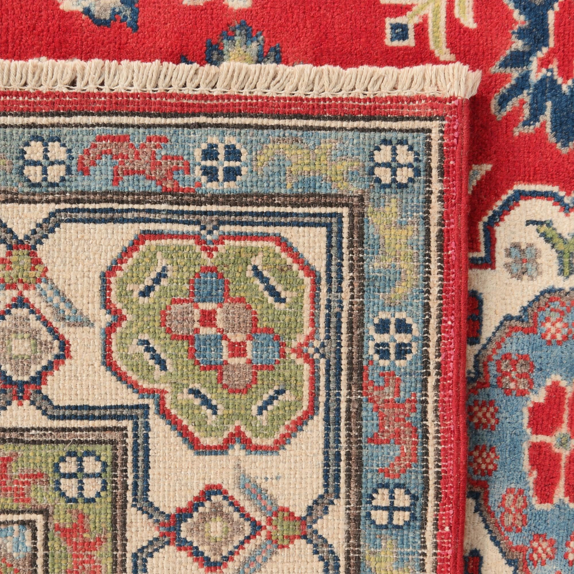120cm x 180cm Hand Knotted Kazak Rug