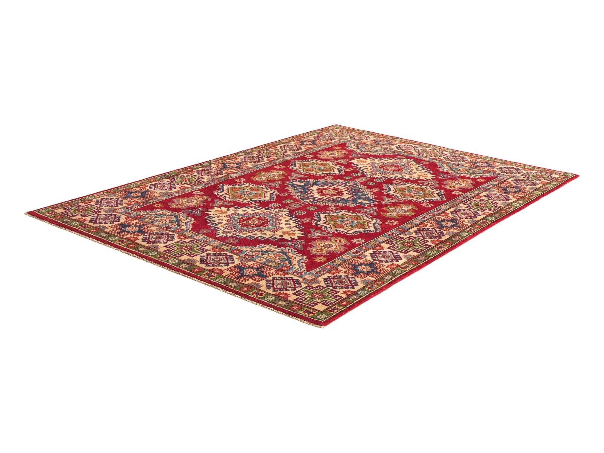 Detail image 4 of 12: 5' 1 x 7' Hand Knotted Kazak Rug