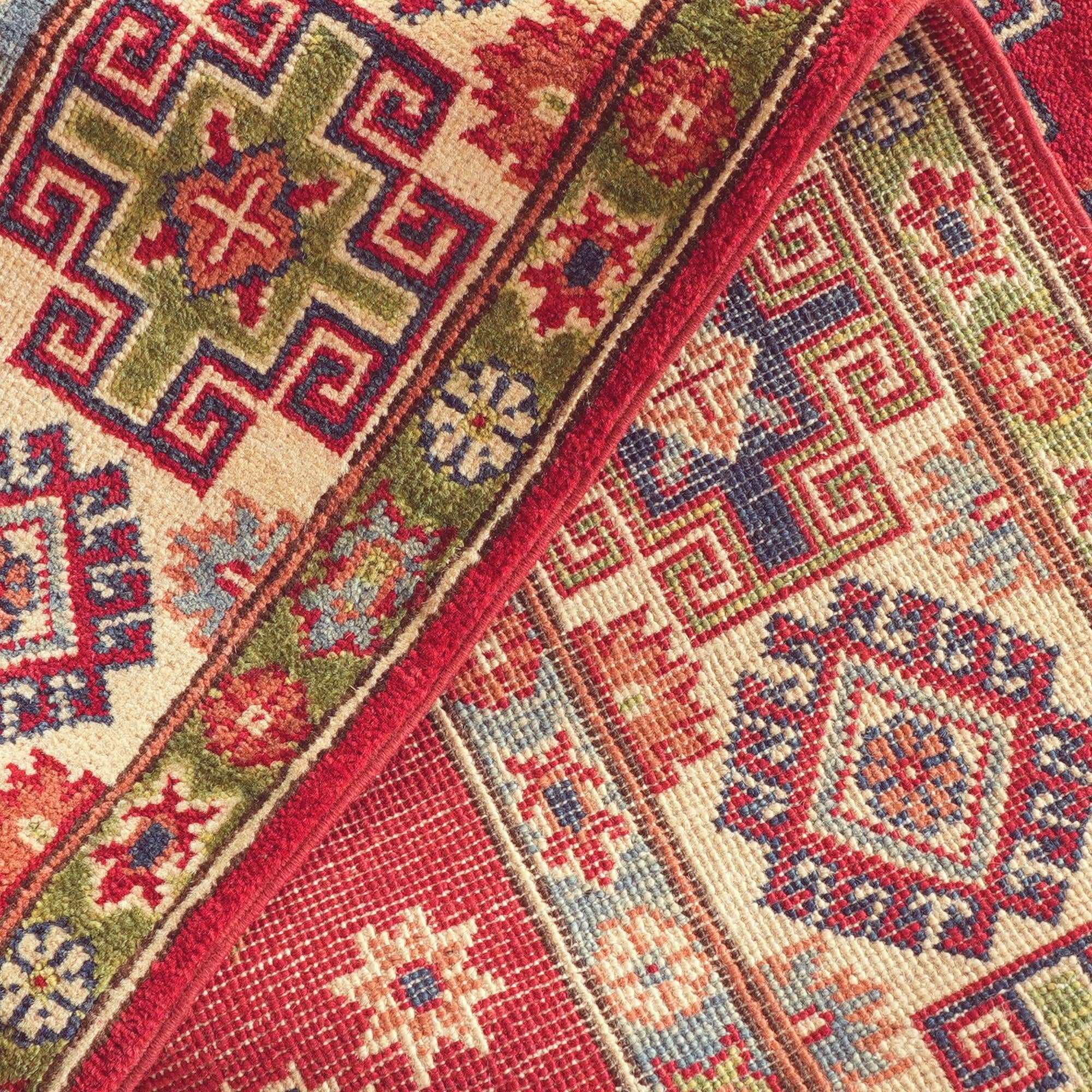 Detail image 9 of 12: 5' 1 x 7' Hand Knotted Kazak Rug