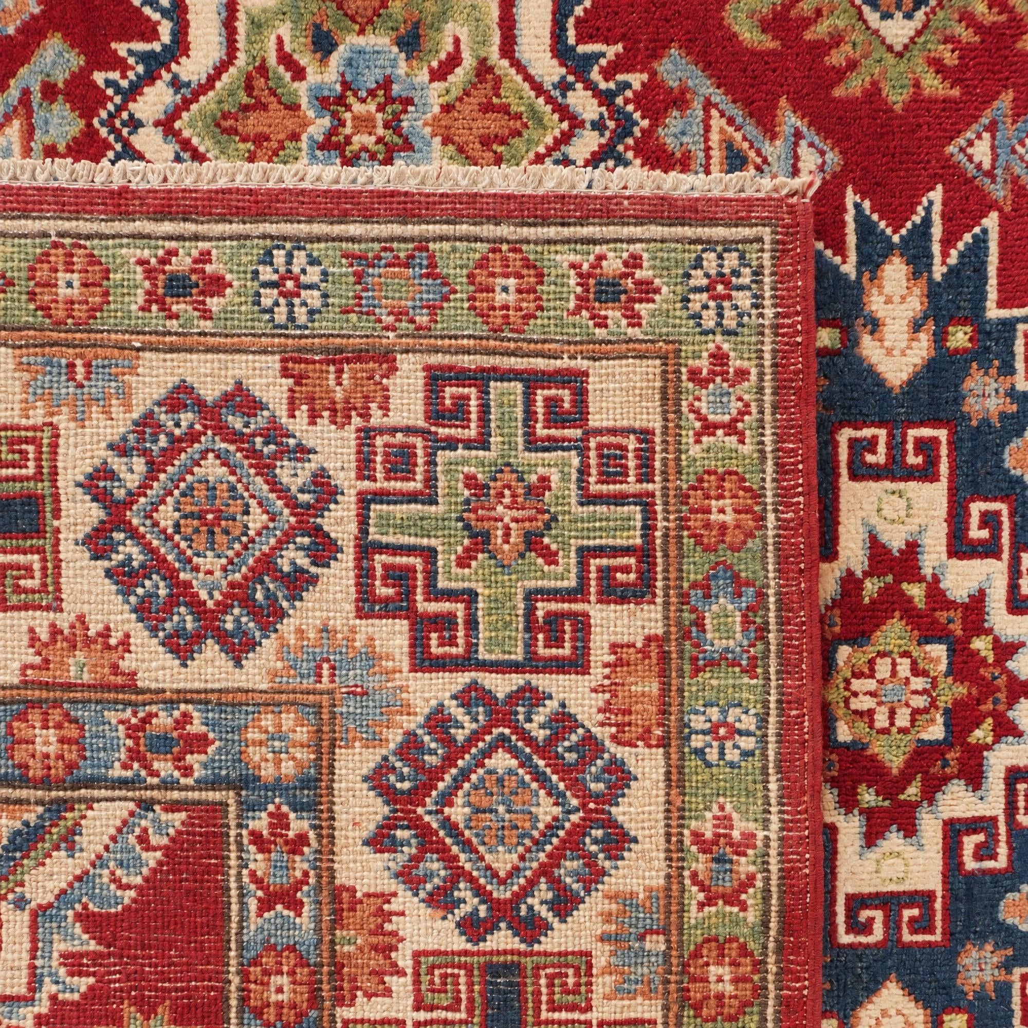 Detail image 12 of 12: 5' 1 x 7' Hand Knotted Kazak Rug