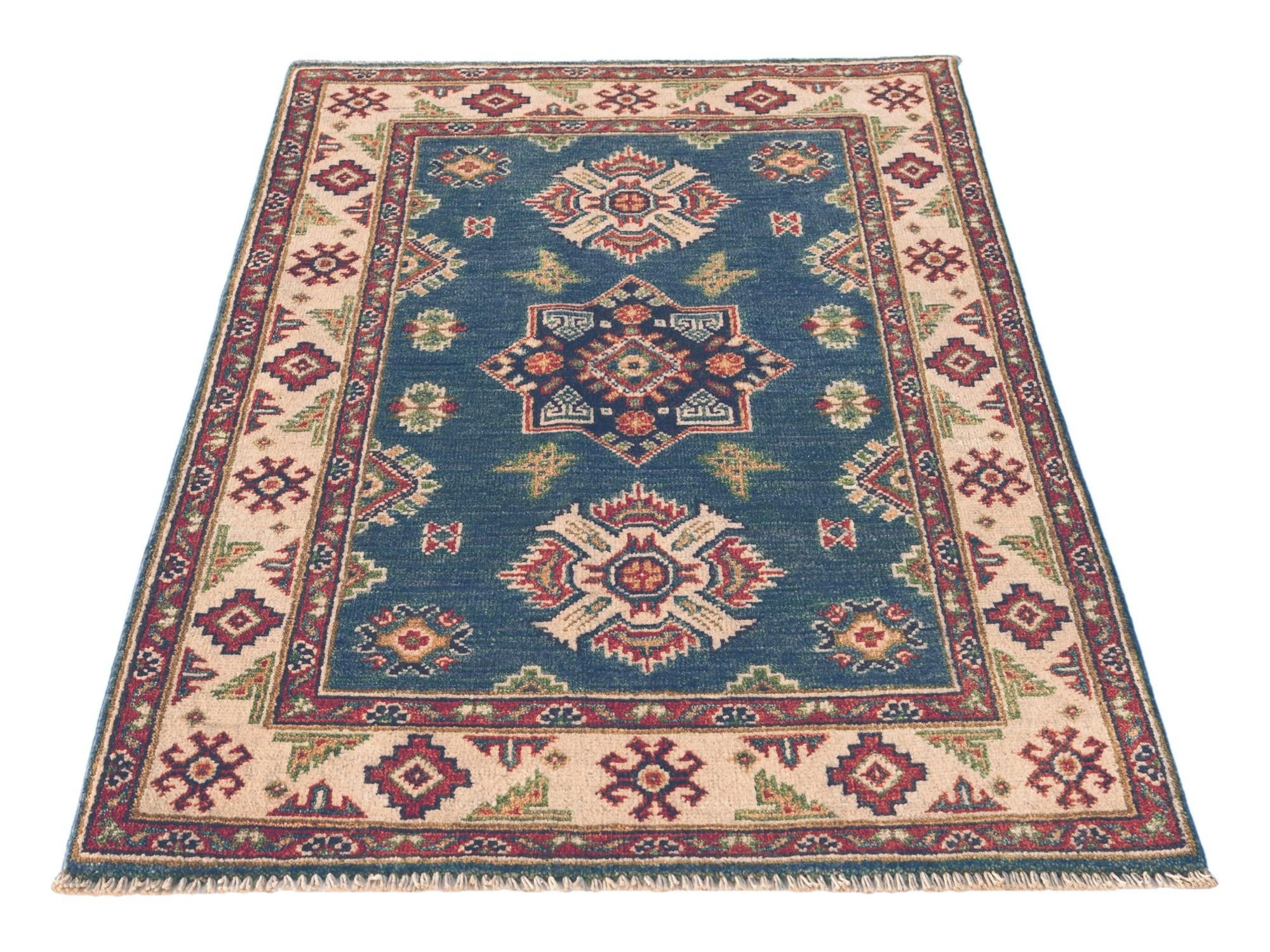 2' 8 x 4' 2 Hand Knotted Kazak Rug
