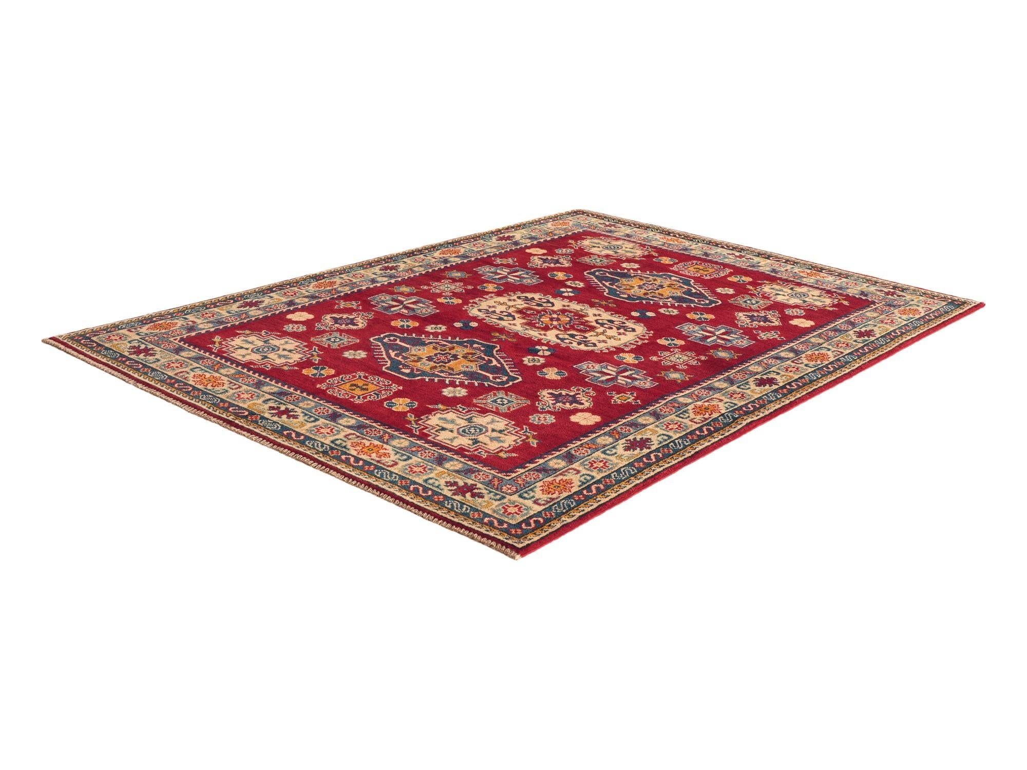 Detail image 4 of 10: 4' 11 x 6' 11 Hand Knotted Kazak Rug