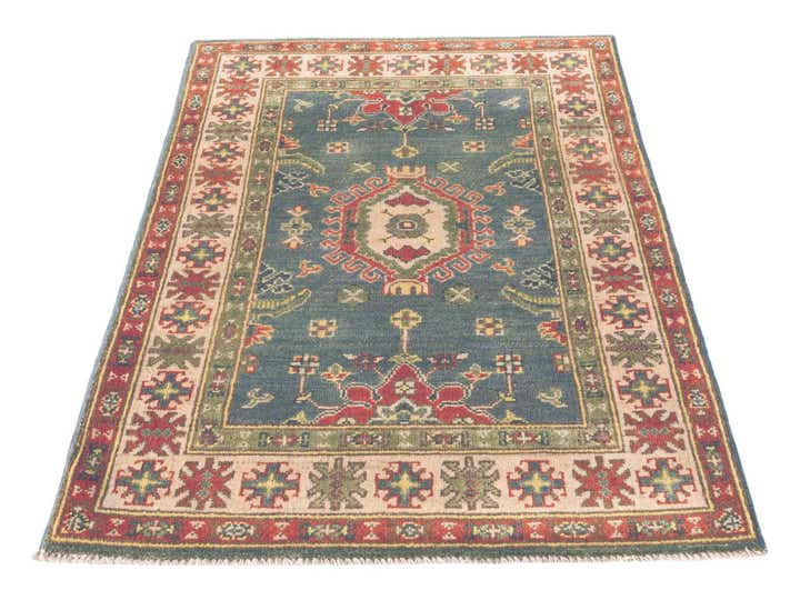 2' 9 x 4' 2 Hand Knotted Kazak Rug