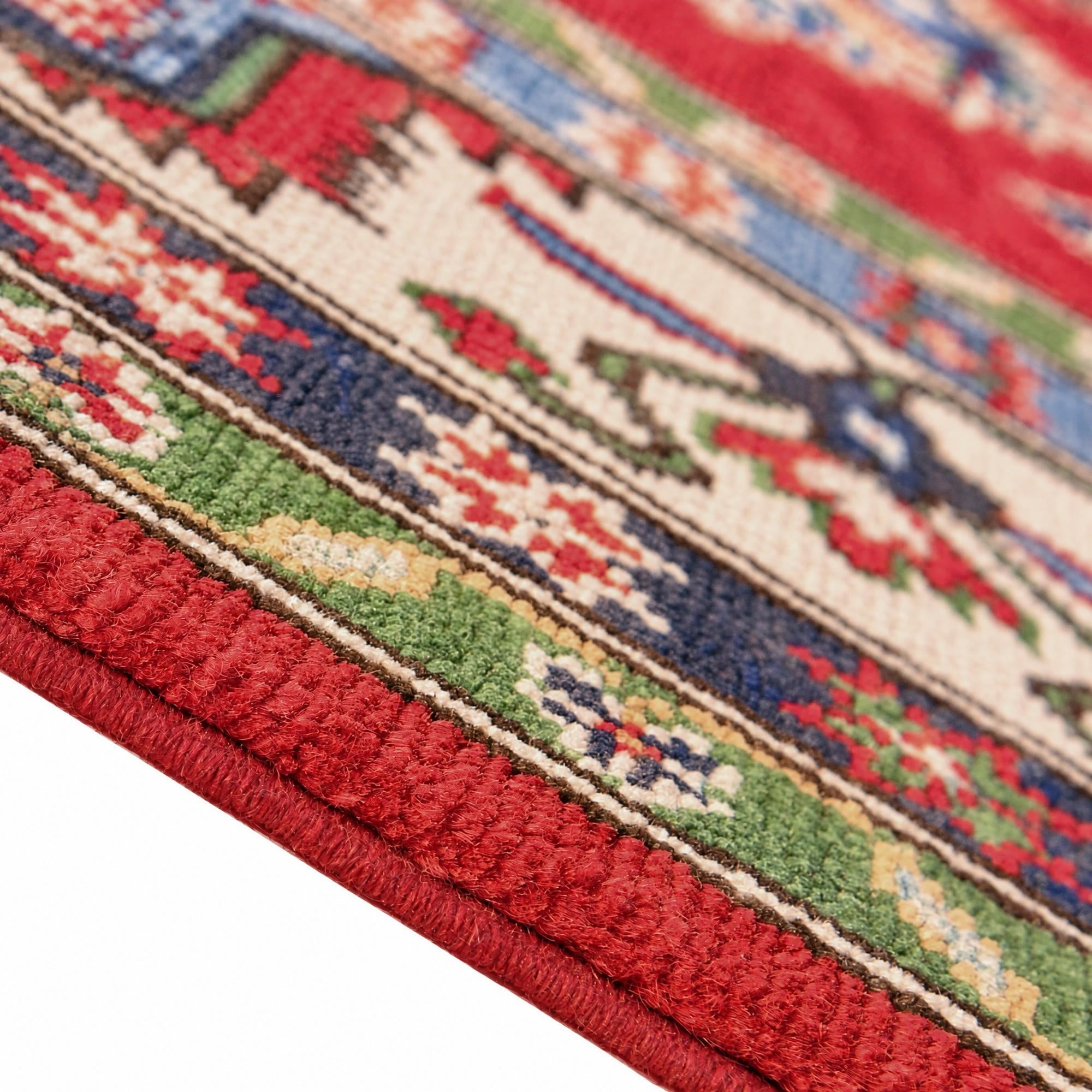 210cm x 295cm Hand Knotted Kazak Rug