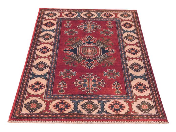 2' 8 x 3' 11 Hand Knotted Kazak Rug