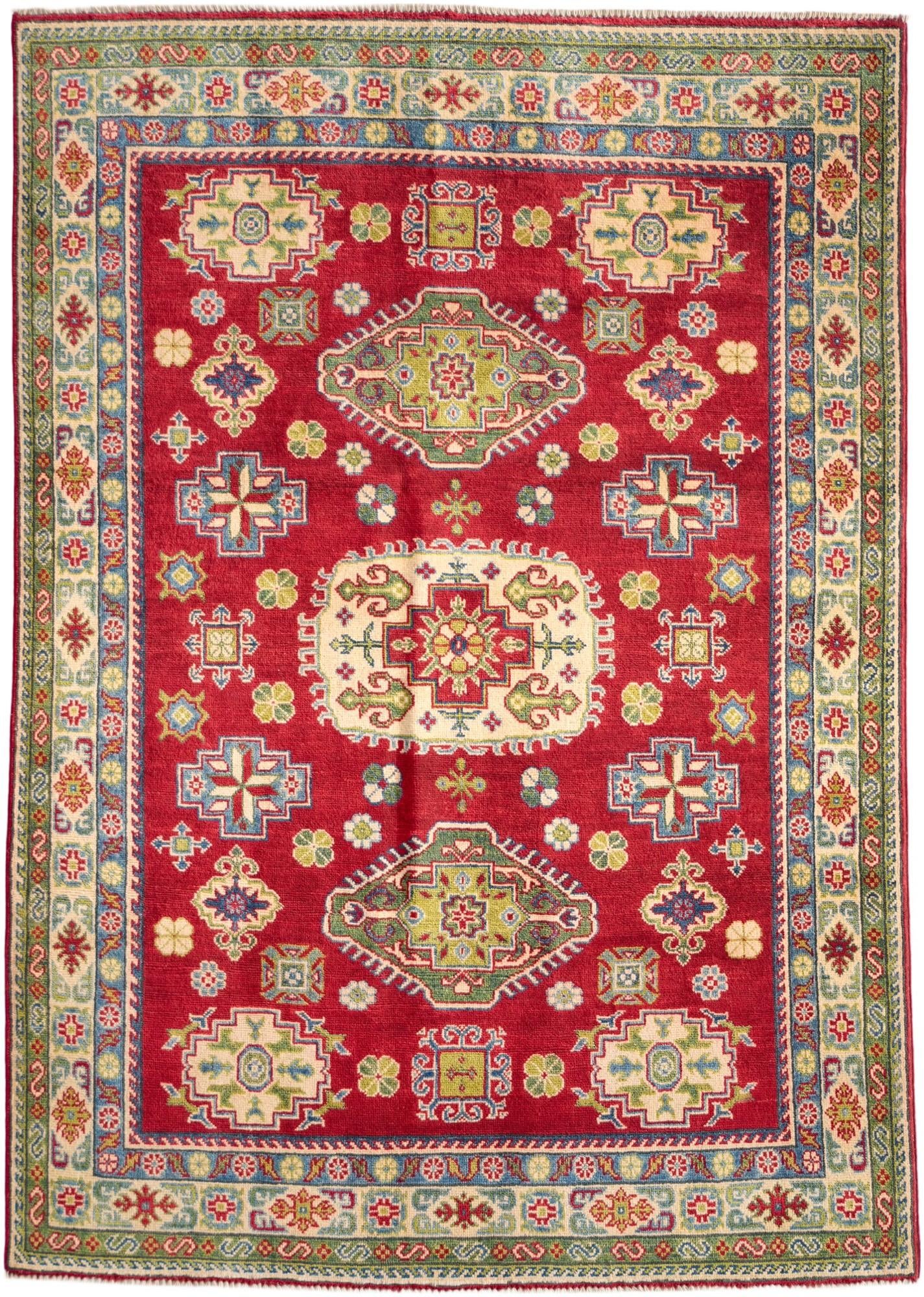 150cm x 210cm Hand Knotted Kazak Rug