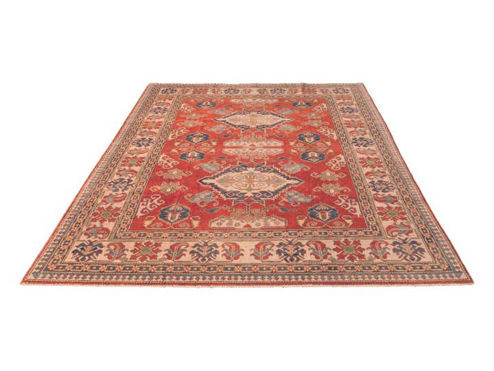 7' 7 x 10' 10 Hand Knotted Kazak Rug