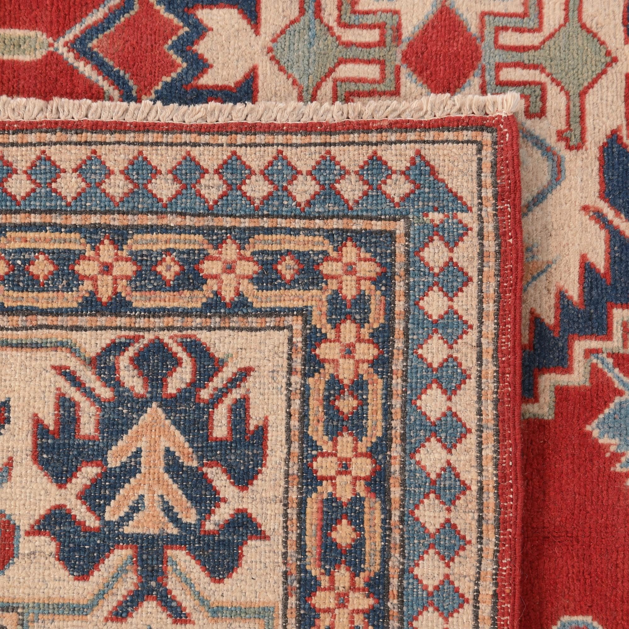 230cm x 330cm Handgeknüpft Kazak Teppich