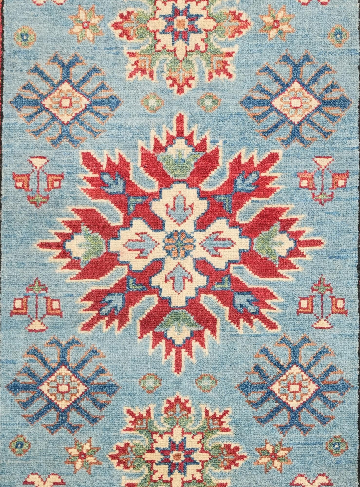 2' 9 x 4' 2 Hand Knotted Kazak Rug