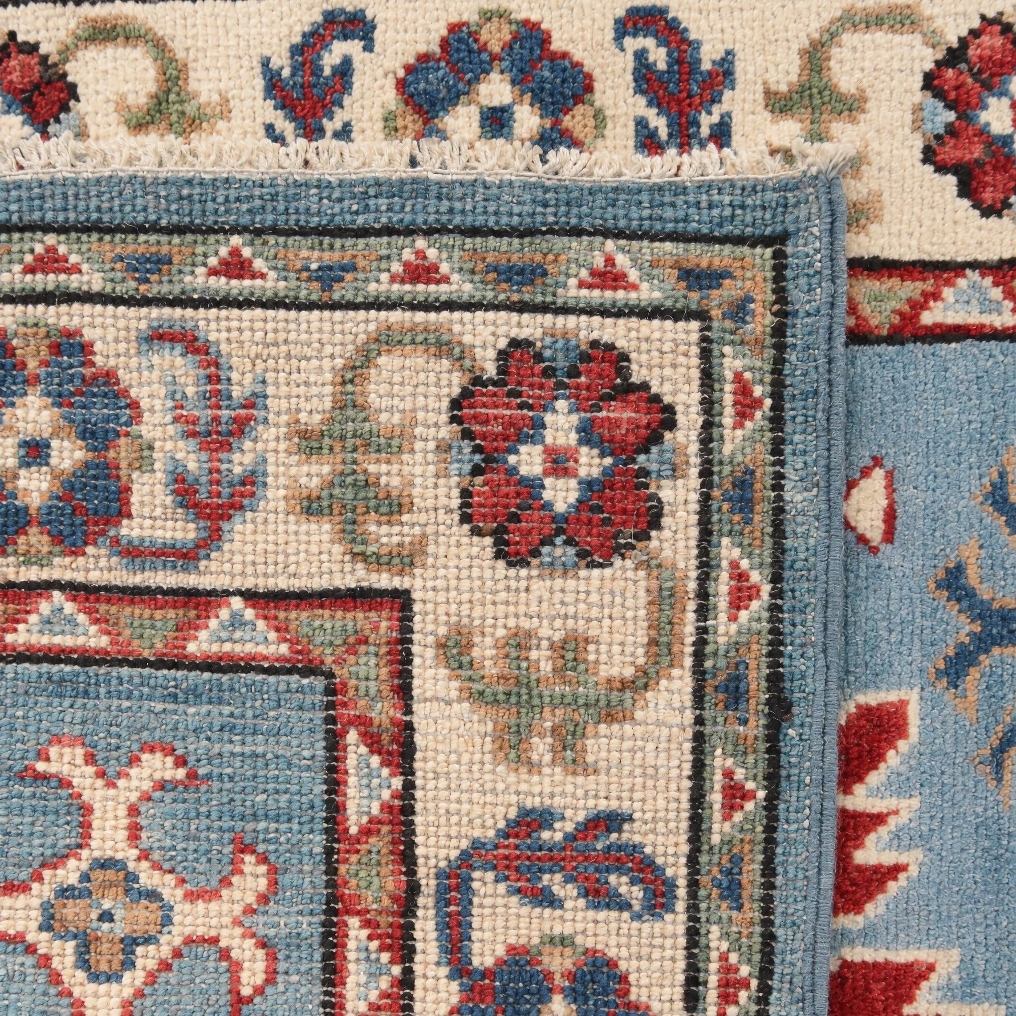 2' 9 x 4' 2 Hand Knotted Kazak Rug