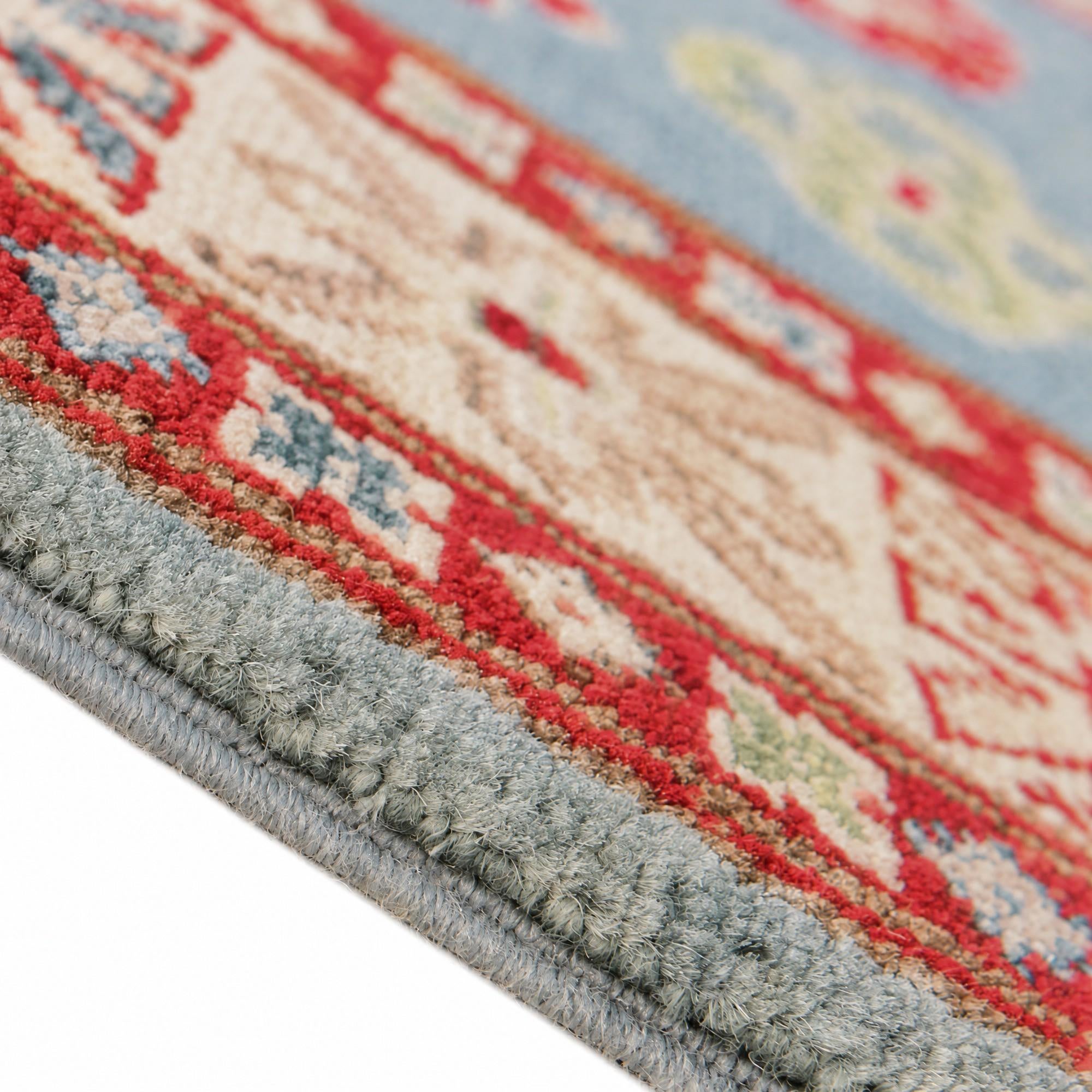 100cm x 155cm Hand Knotted Kazak Rug