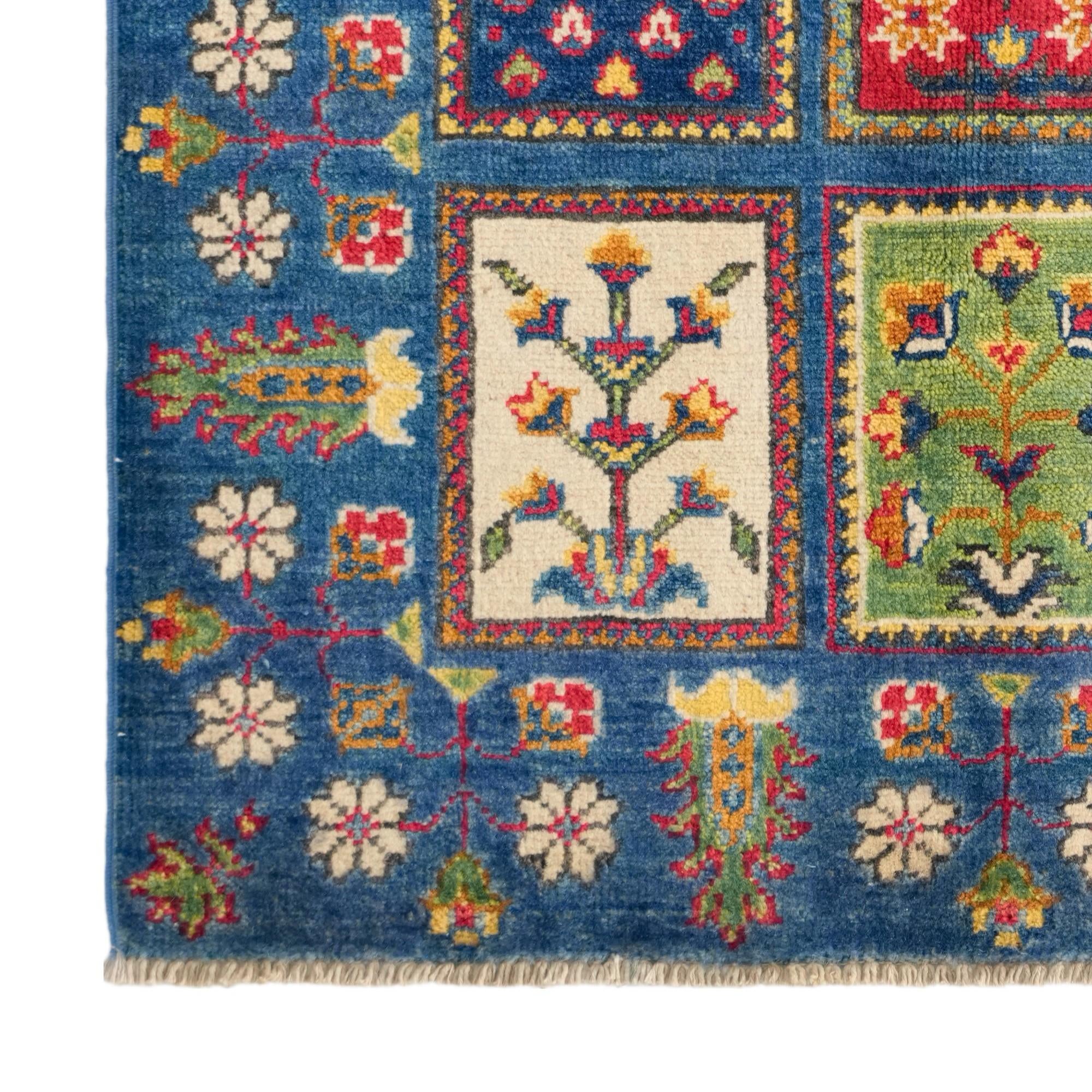 85cm x 125cm Handgeknüpft Kazak Teppich
