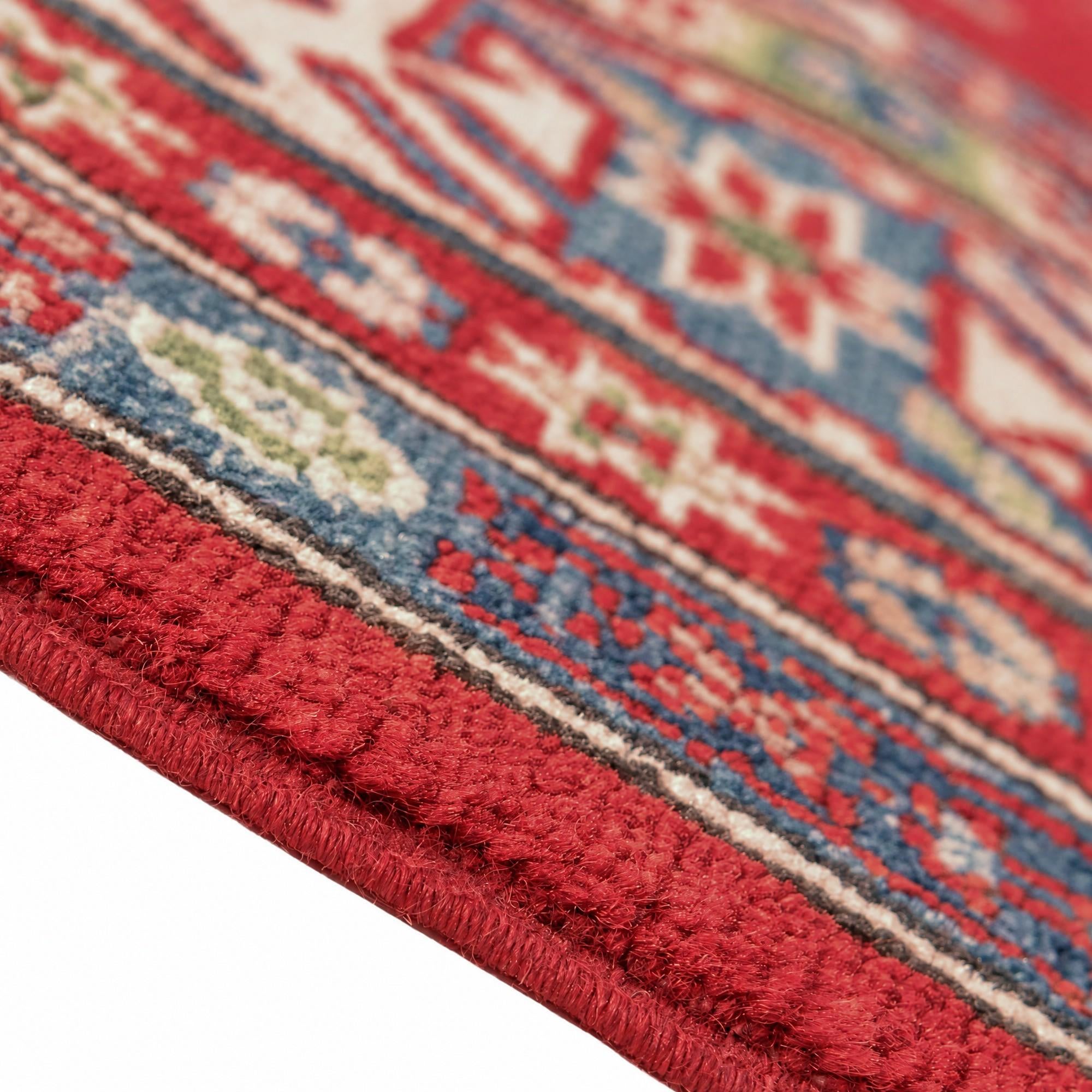 210cm x 285cm Hand Knotted Kazak Rug