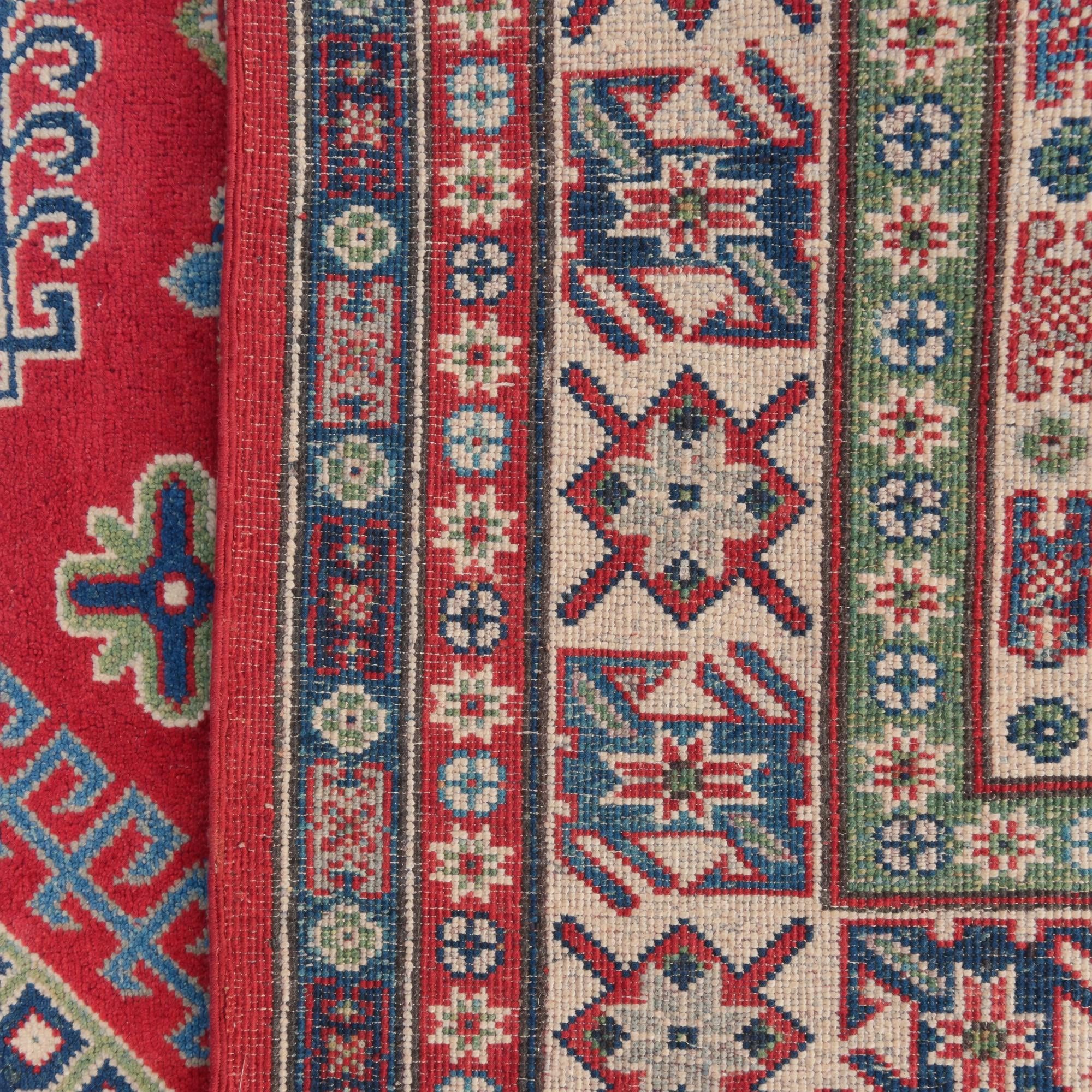 210cm x 285cm Hand Knotted Kazak Rug