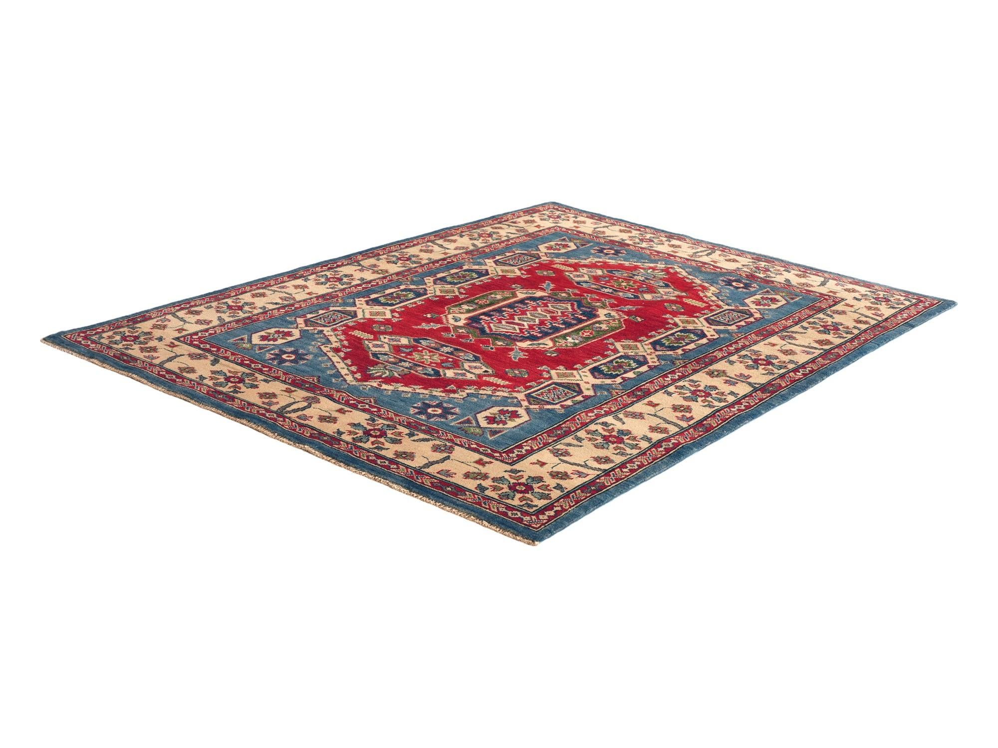 Detail image 4 of 11: 5' 1 x 6' 5 Hand Knotted Kazak Rug