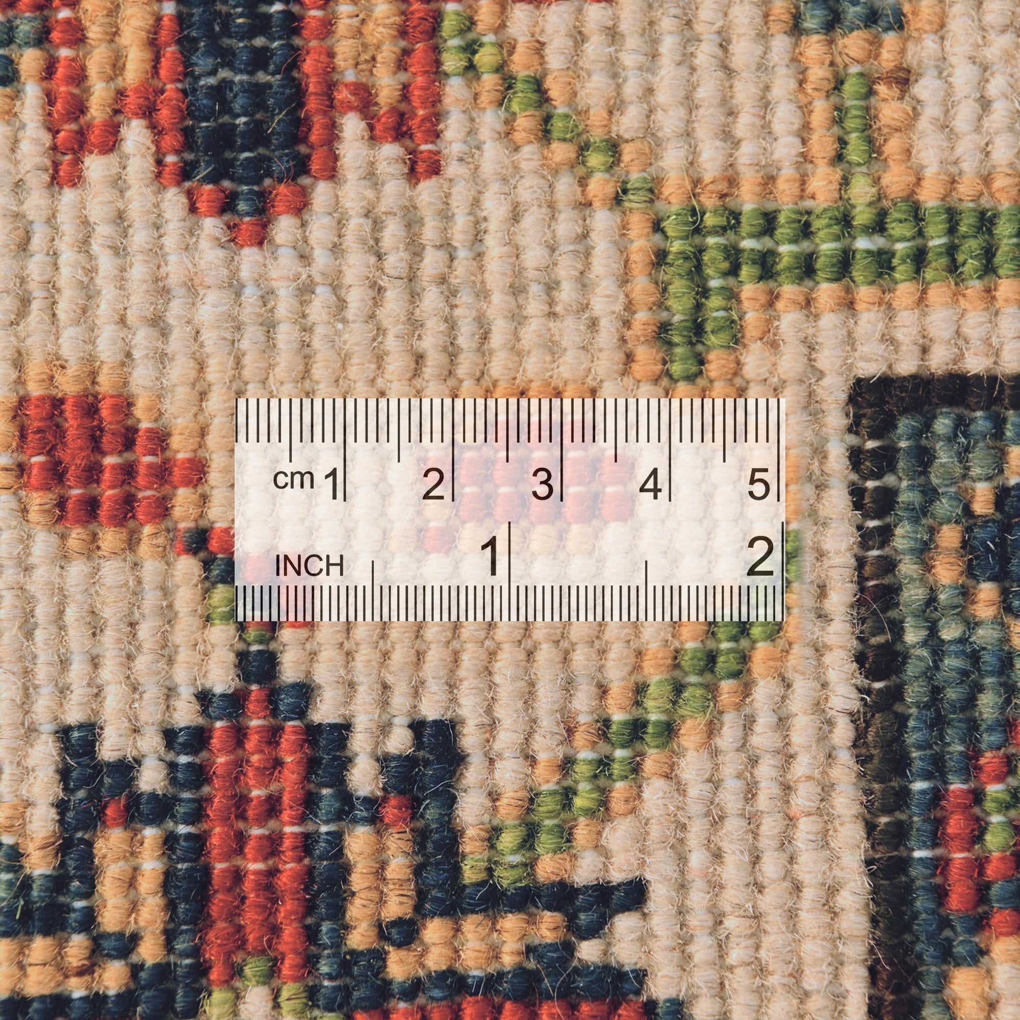 Detail image 9 of 10: 4' 2 x 6' Hand Knotted Kazak Rug