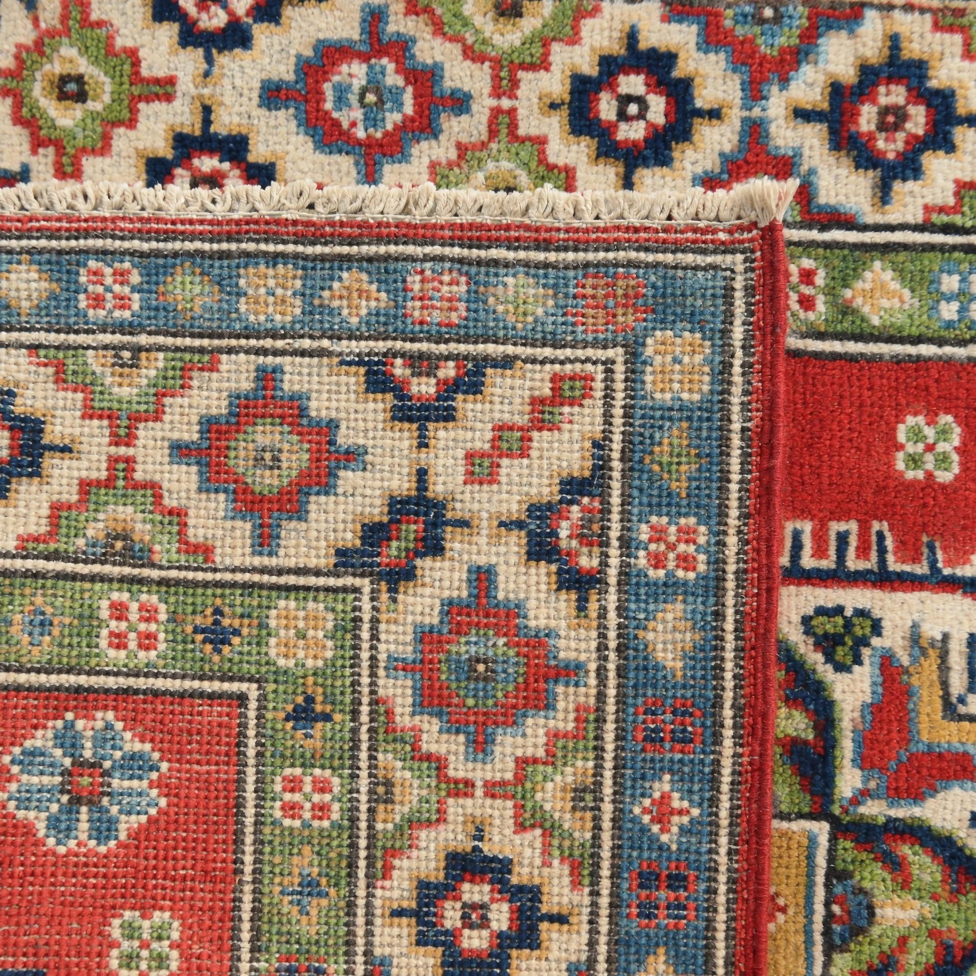 80cm x 130cm Hand Knotted Kazak Rug