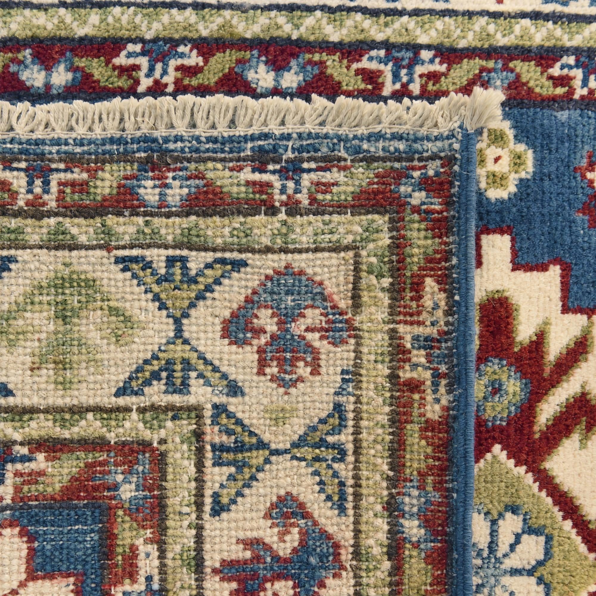 85cm x 130cm Hand Knotted Kazak Rug