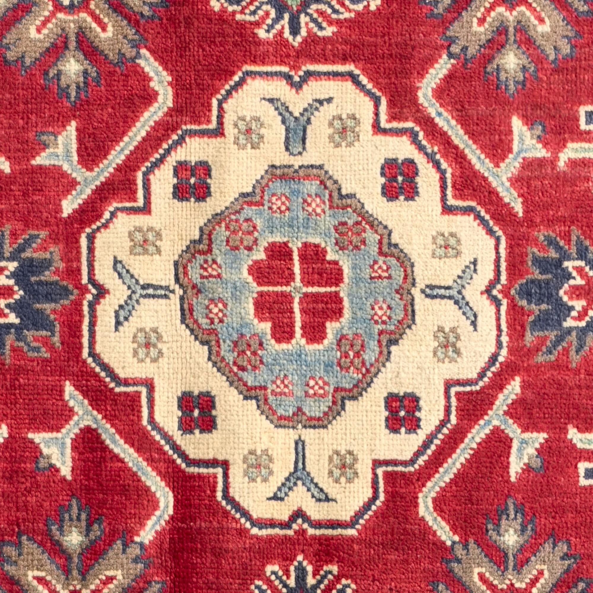 155cm x 215cm Hand Knotted Kazak Rug