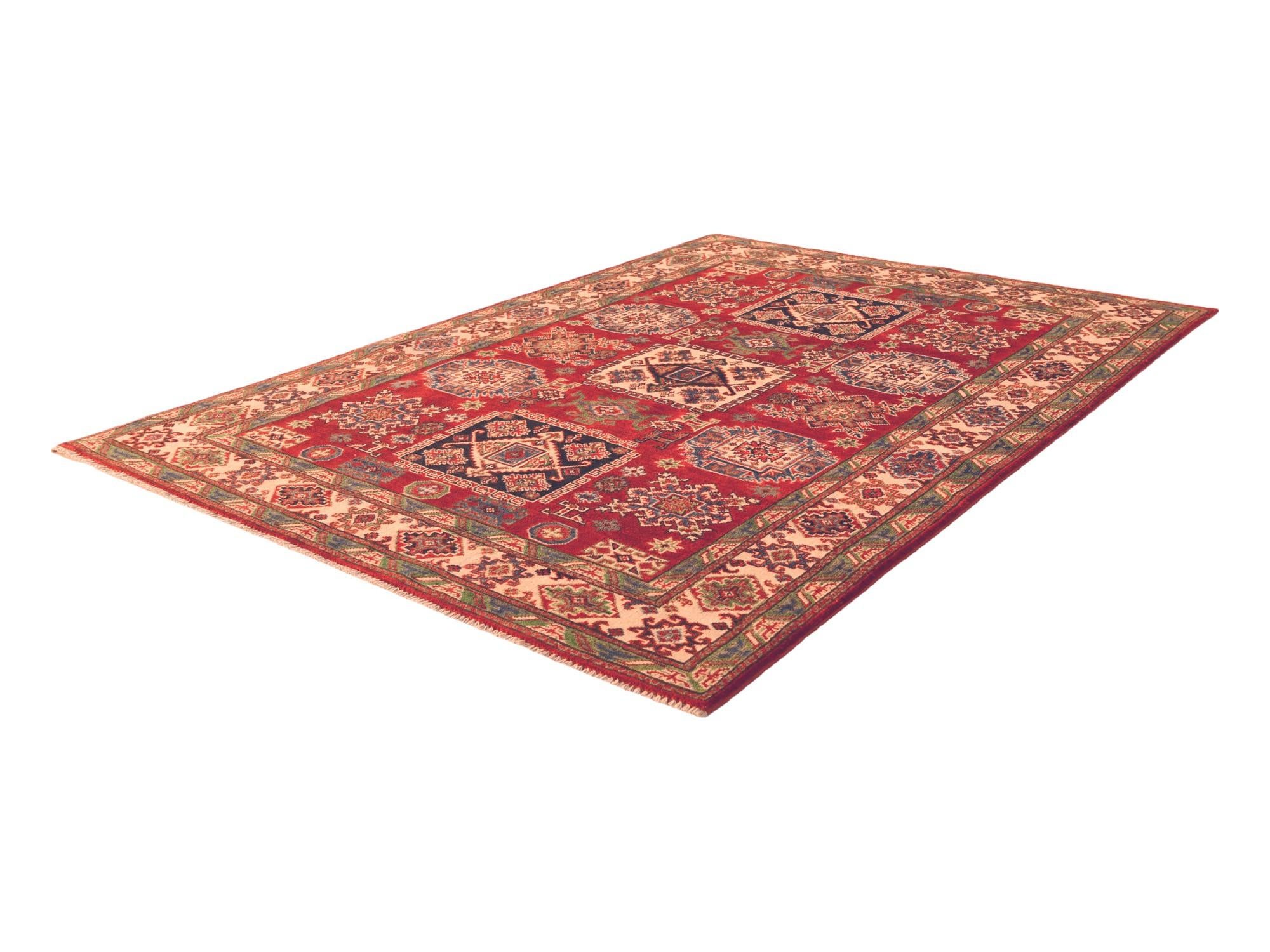5' x 6' 9 Hand Knotted Kazak Rug