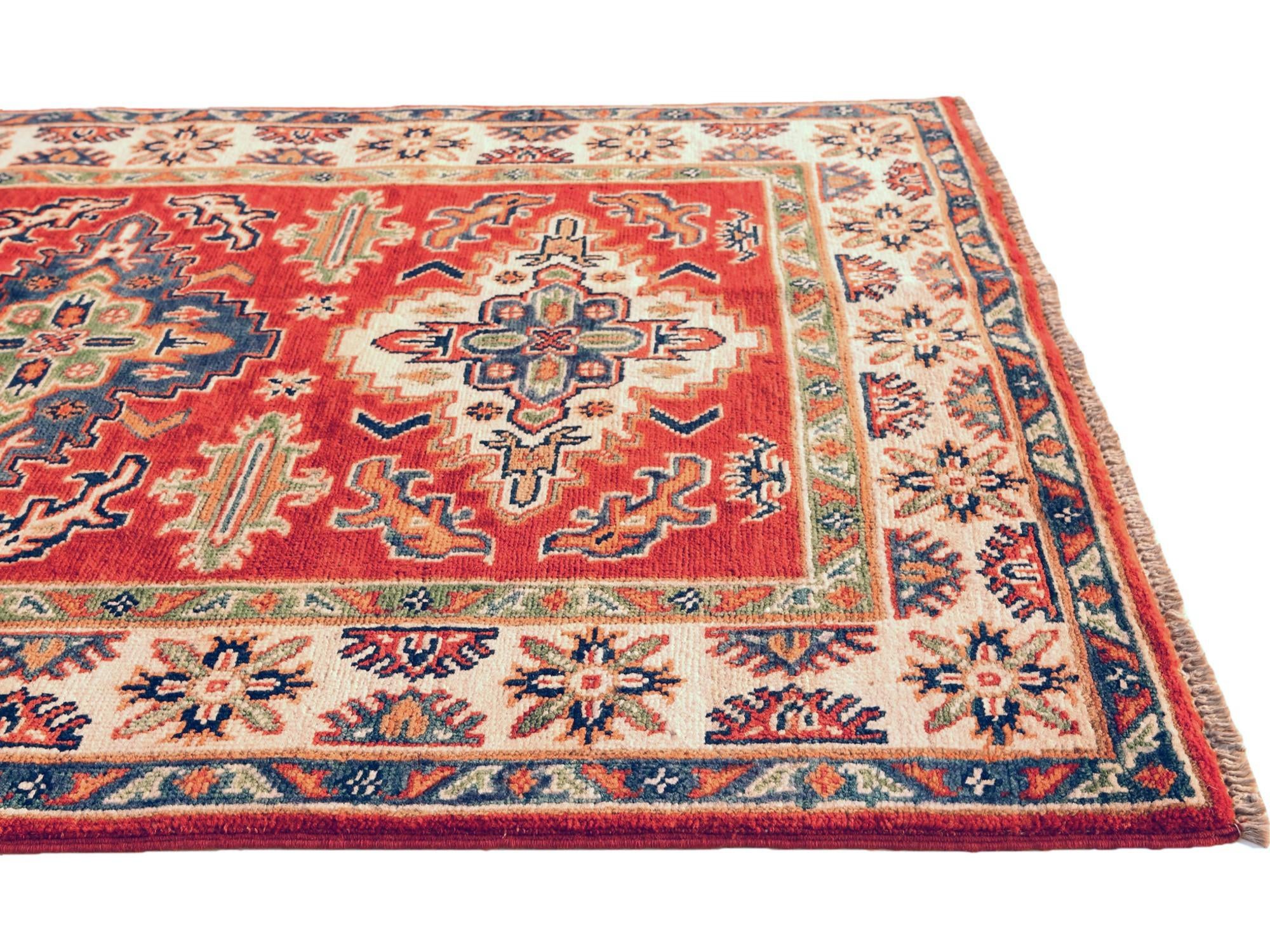 95cm x 150cm Hand Knotted Kazak Rug