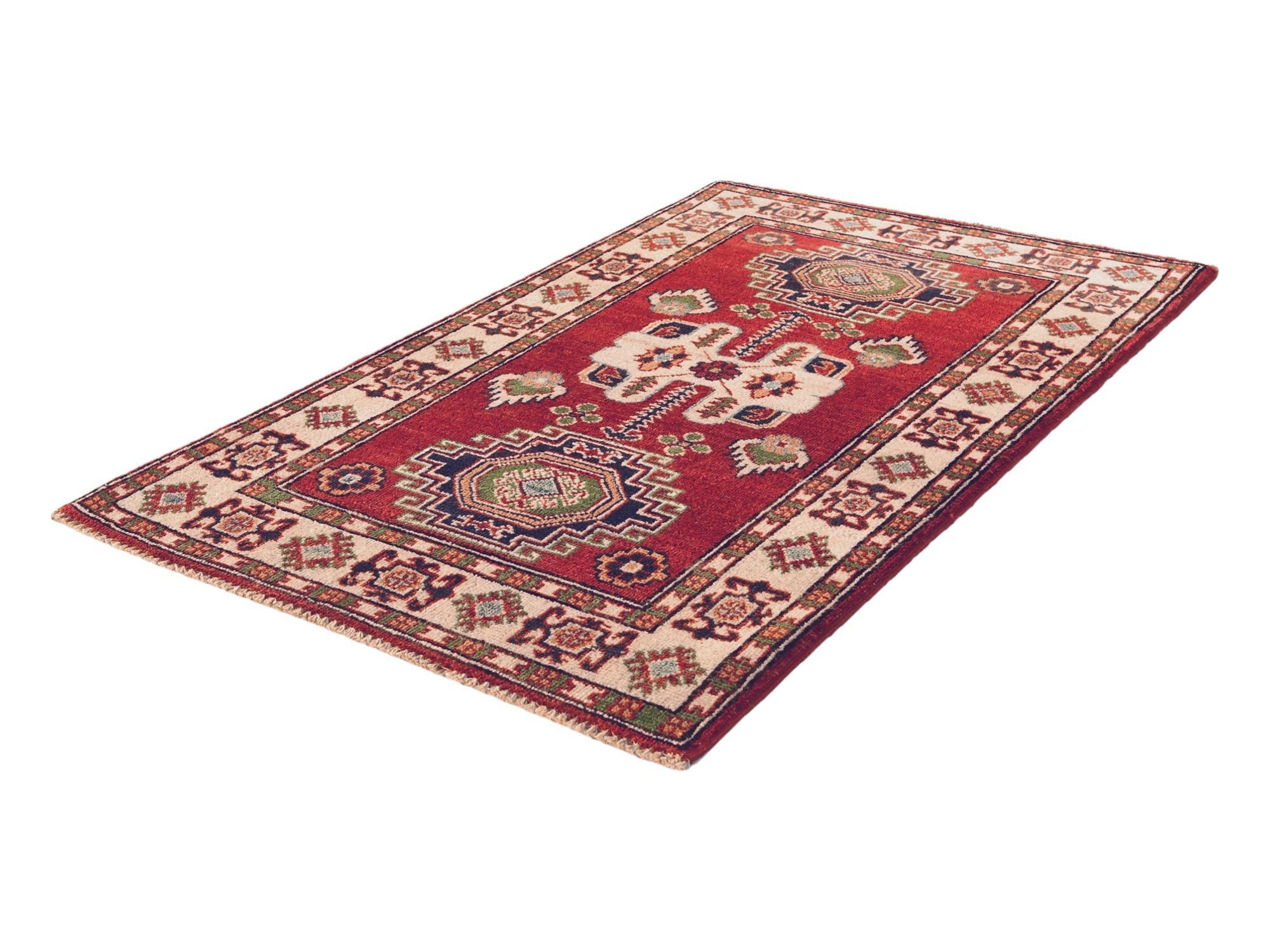 2' 7 x 4' 2 Hand Knotted Kazak Rug