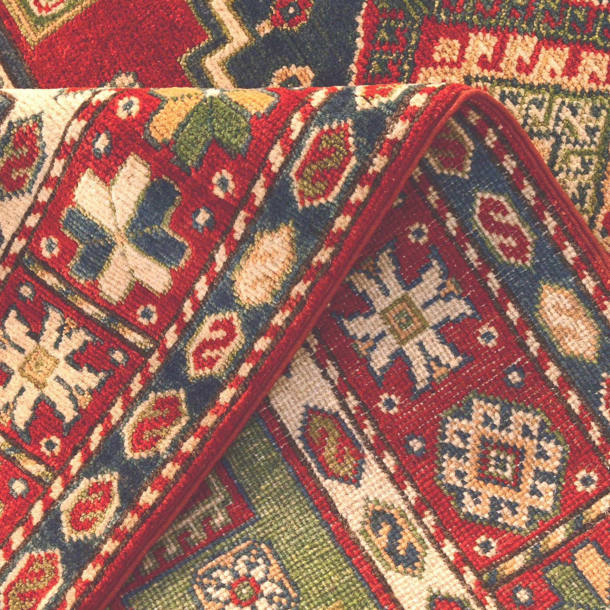 3' 9 x 6' 4 Hand Knotted Kazak Rug