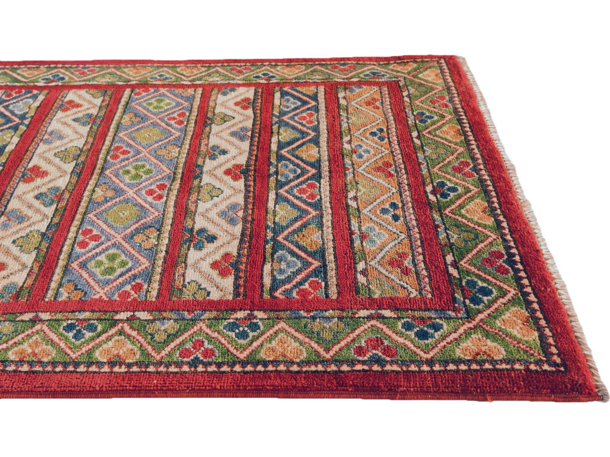 2' 9 x 3' 5 Hand Knotted Kazak Rug