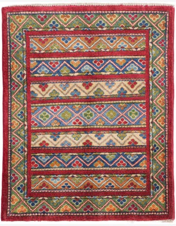 2' 9 x 3' 5 Hand Knotted Kazak Rug