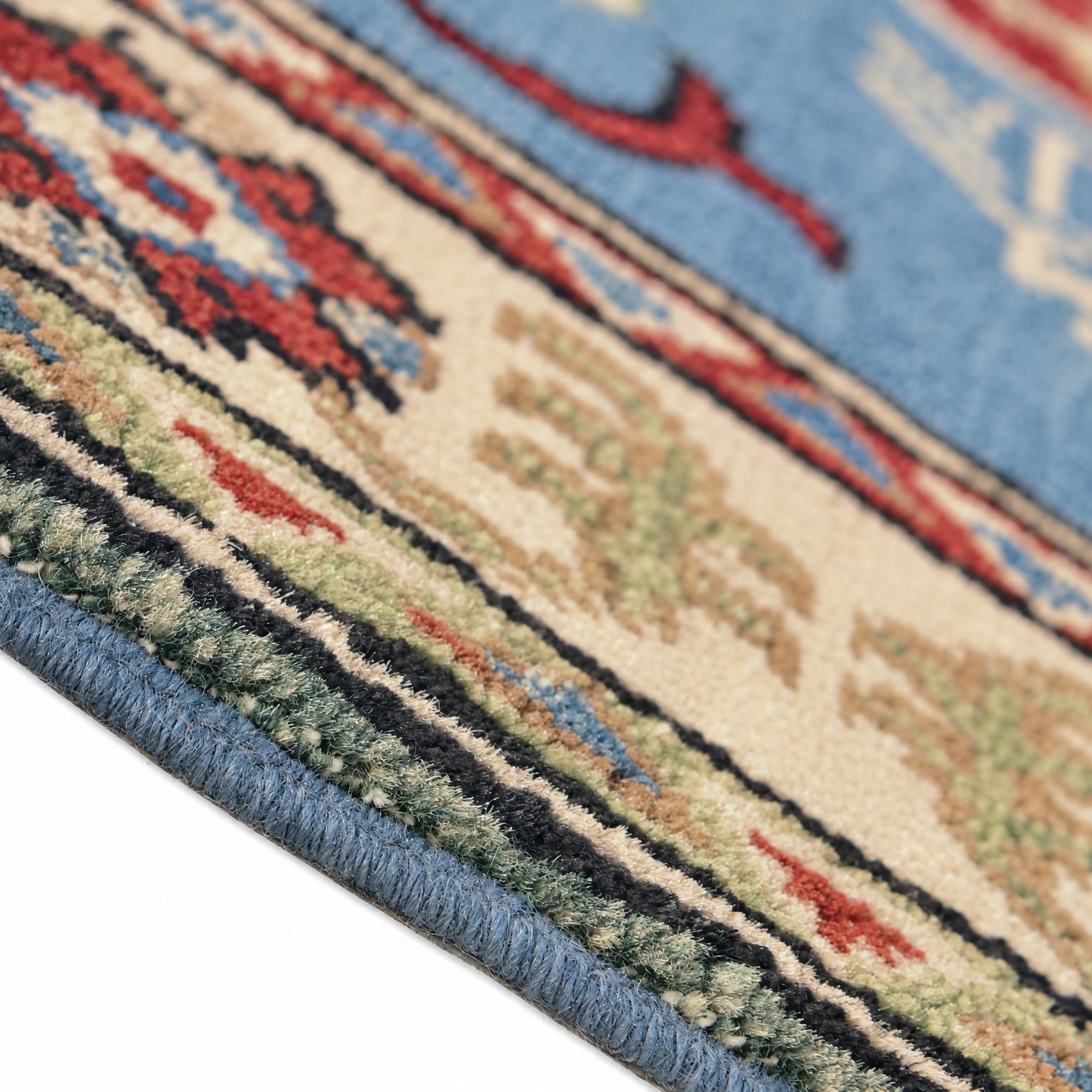 85cm x 130cm Hand Knotted Kazak Rug