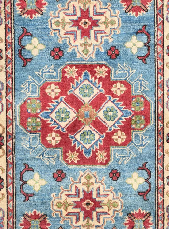 2' 9 x 4' 2 Hand Knotted Kazak Rug