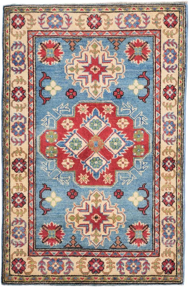 2' 9 x 4' 2 Hand Knotted Kazak Rug