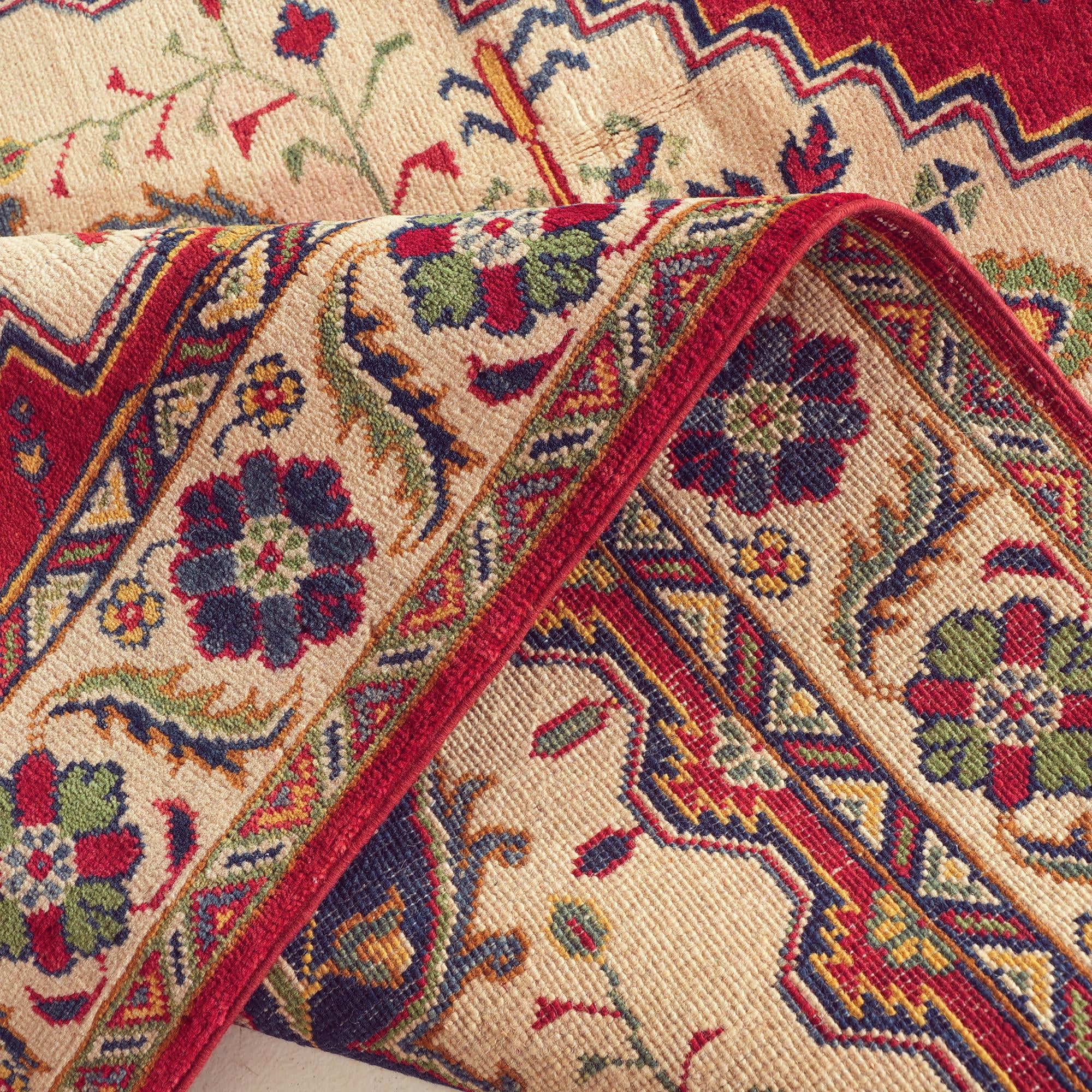 Detail image 8 of 11: 4' x 5' 10 Hand Knotted Kazak Rug