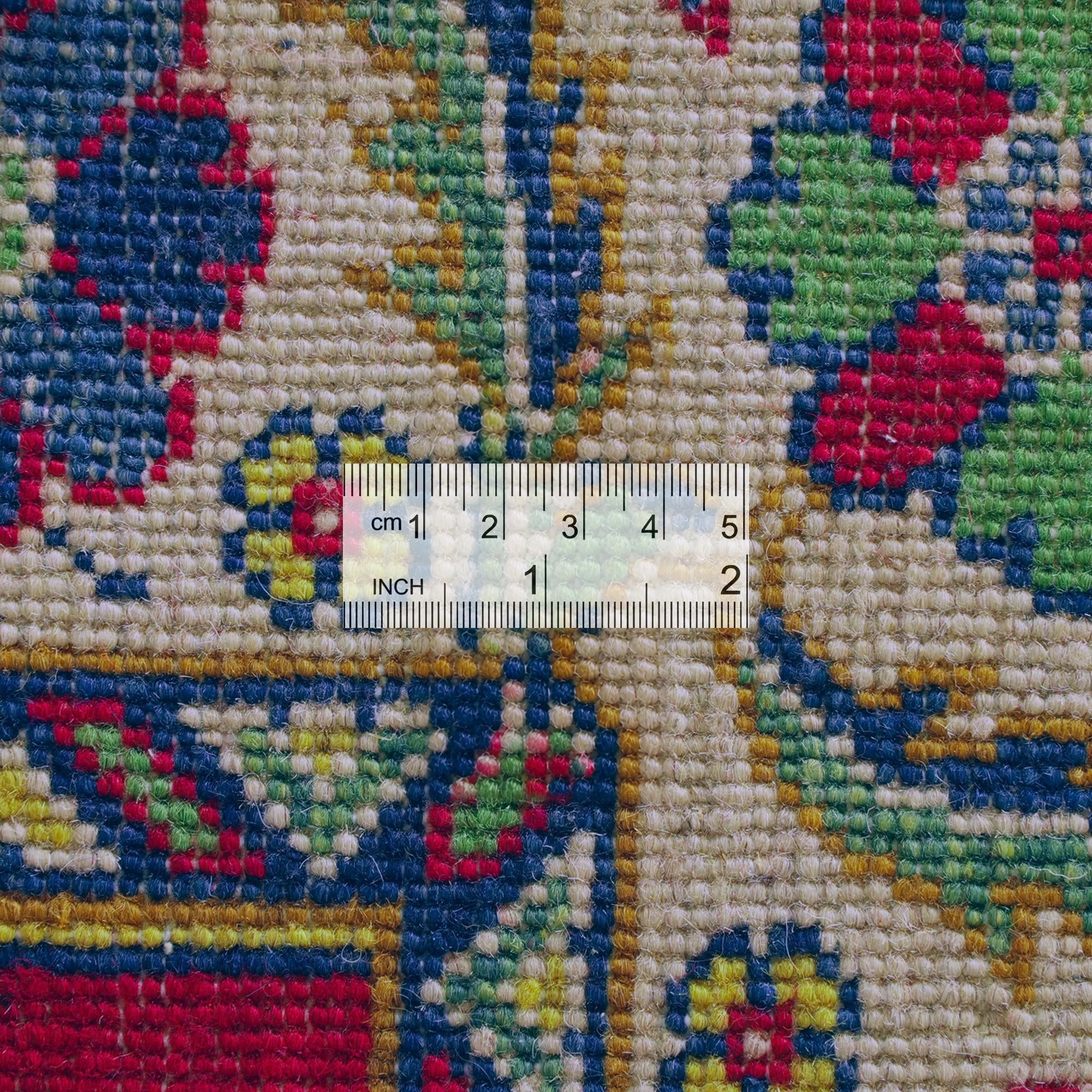 Detail image 9 of 11: 4' x 5' 10 Hand Knotted Kazak Rug