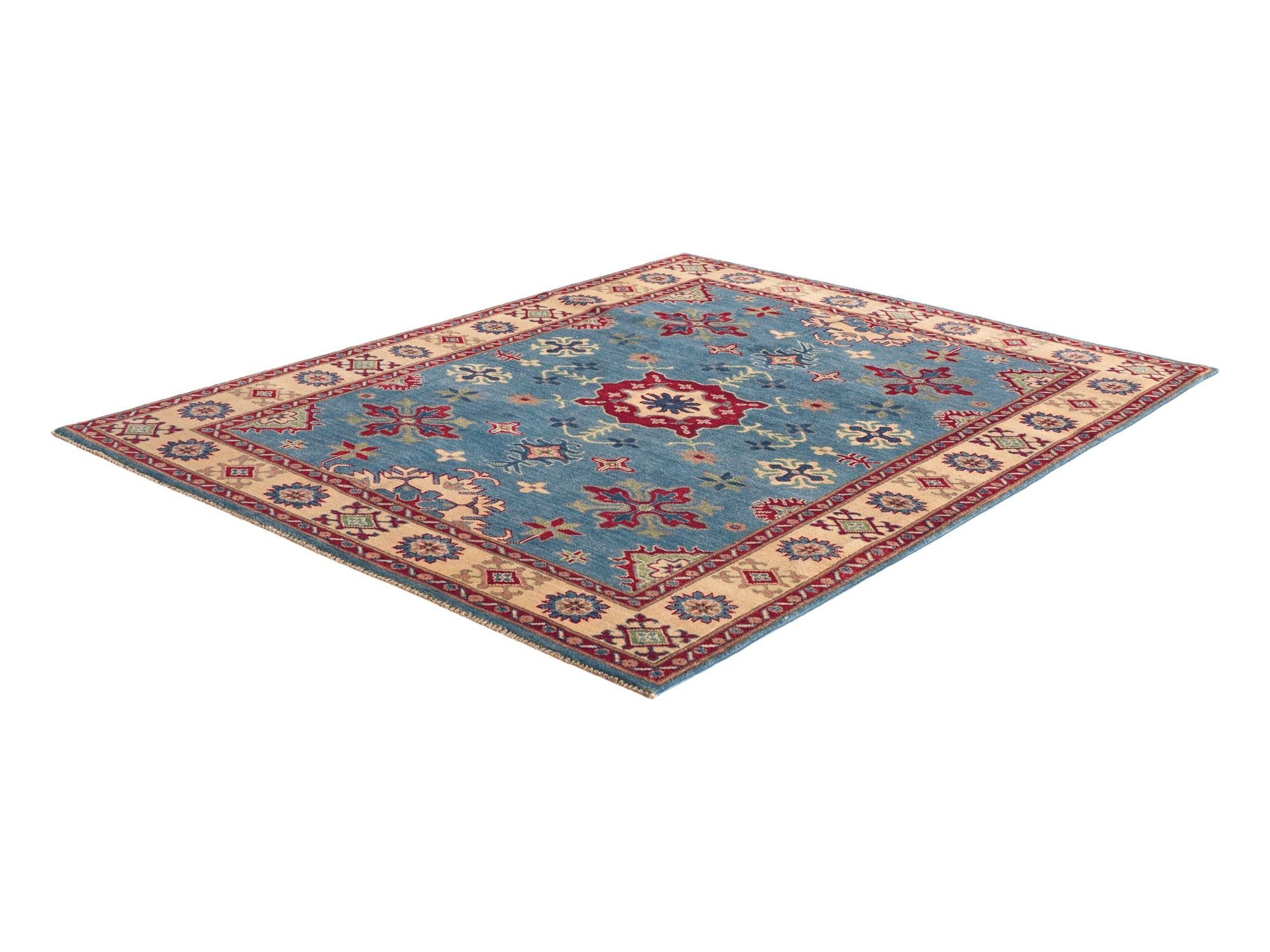 Detail image 4 of 12: 5' 1 x 6' 6 Hand Knotted Kazak Rug