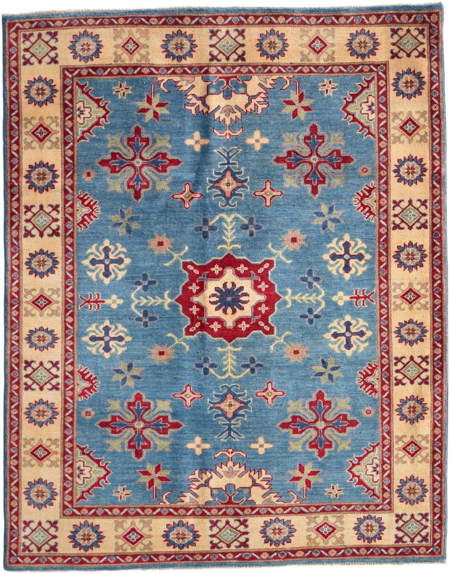 Detail image 2 of 12: 5' 1 x 6' 6 Hand Knotted Kazak Rug