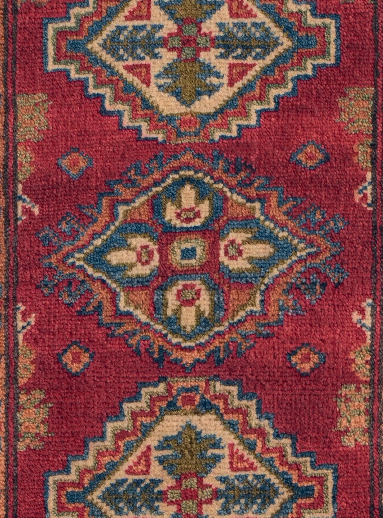 1' 11 x 2' 10 Hand Knotted Kazak Rug