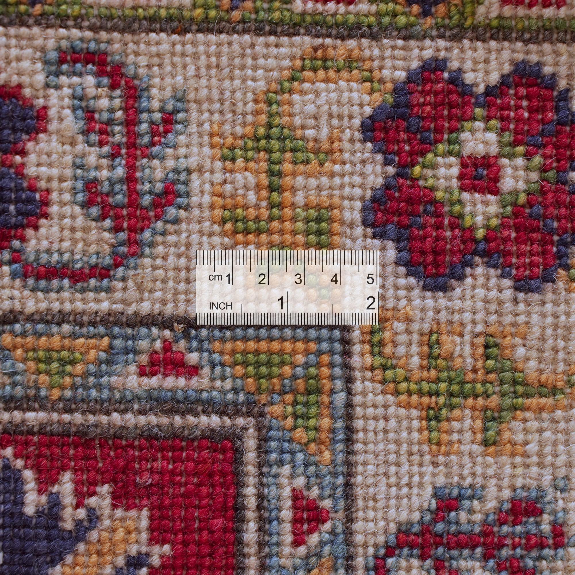 Detail image 9 of 10: 2' 8 x 4' 3 Hand Knotted Kazak Rug